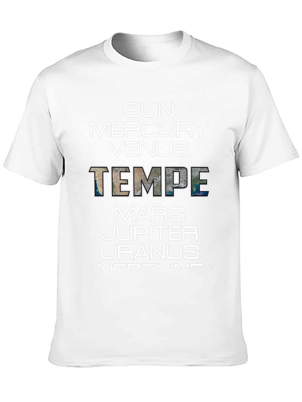 Planetary T-Shirt: Sun Mercury Venus and Tempe!
