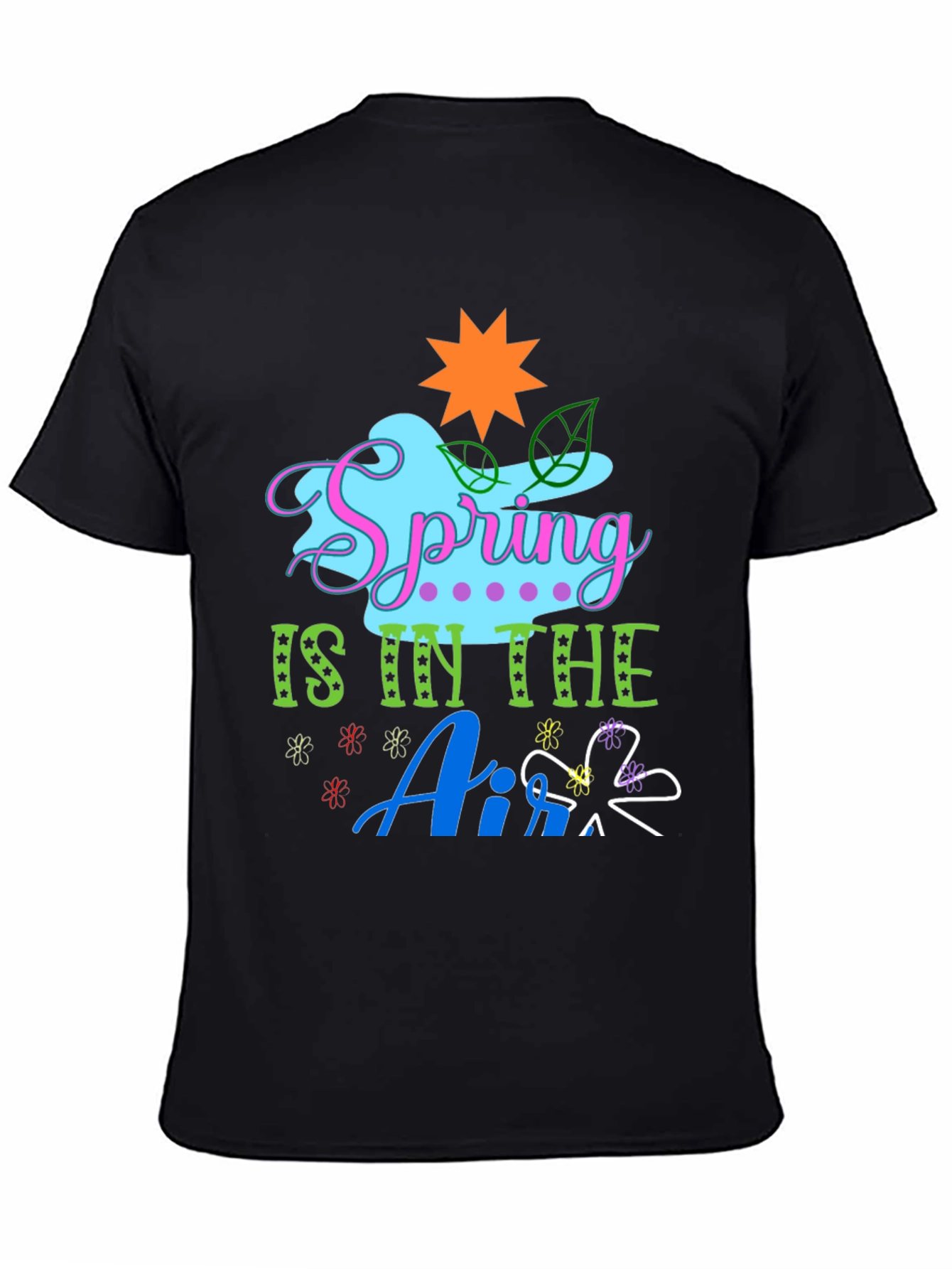 Spring is in the Air T-Shirt - Cute Floral Design