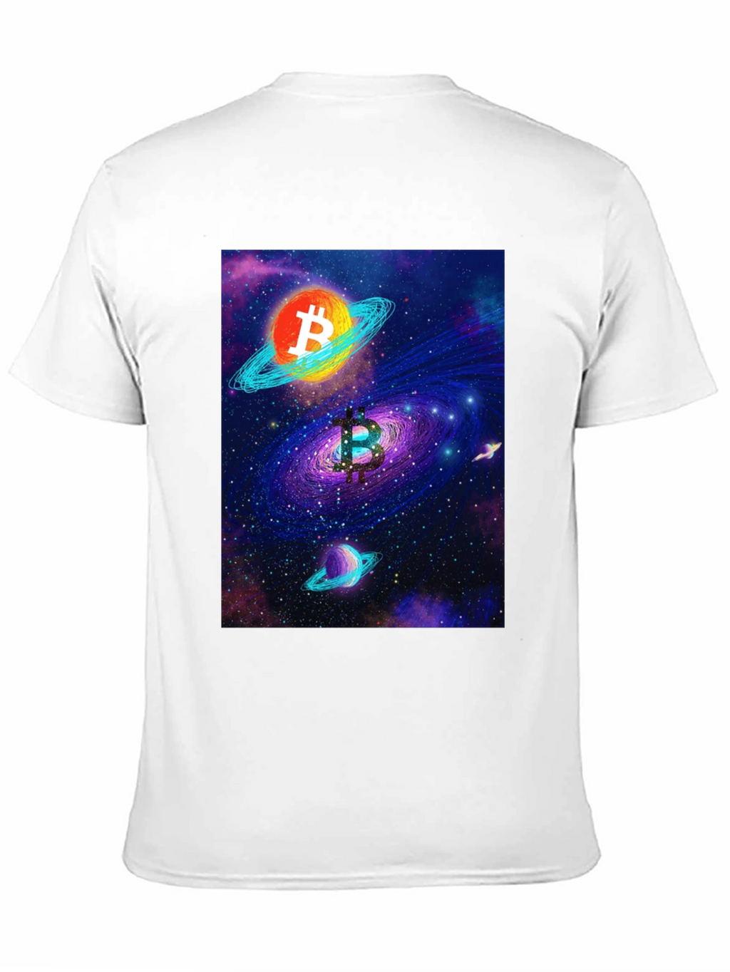 Bitcoin Galaxy T-Shirt - Crypto Style