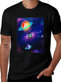 Bitcoin Galaxy T-Shirt - Crypto Style