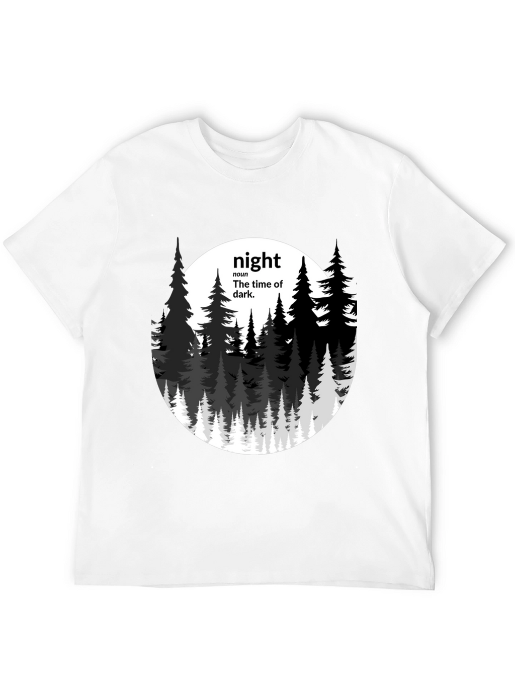 Night Definition Graphic Tee - Mens