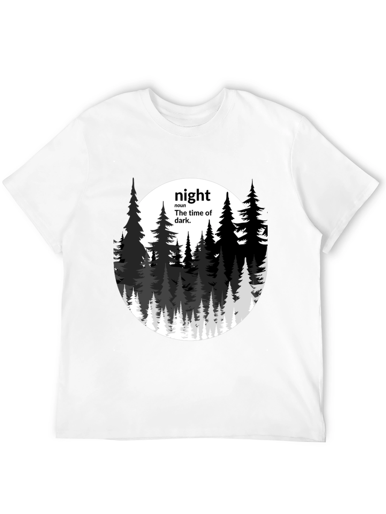Night Definition Graphic Tee - Mens