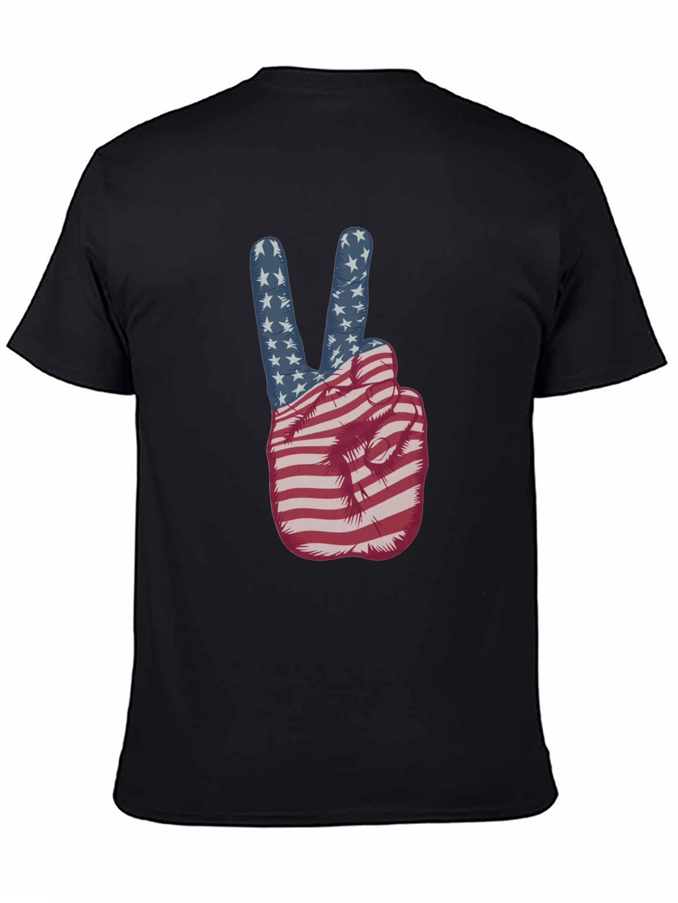 American Flag Peace Sign T-Shirt