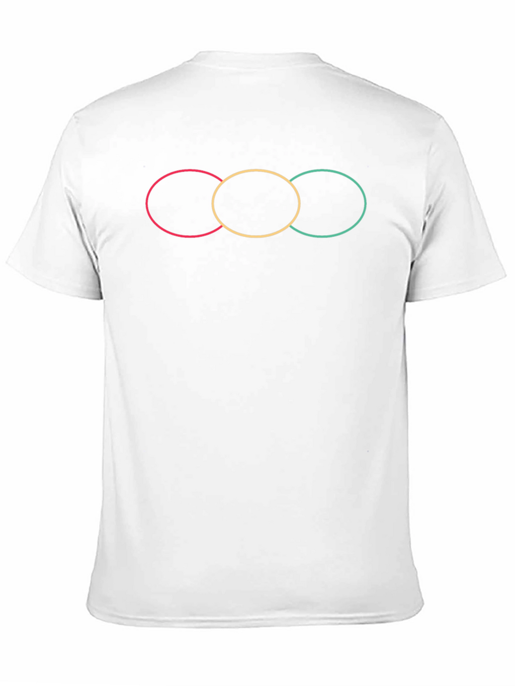 Modern Graphic T-Shirt with Linked Circle Design