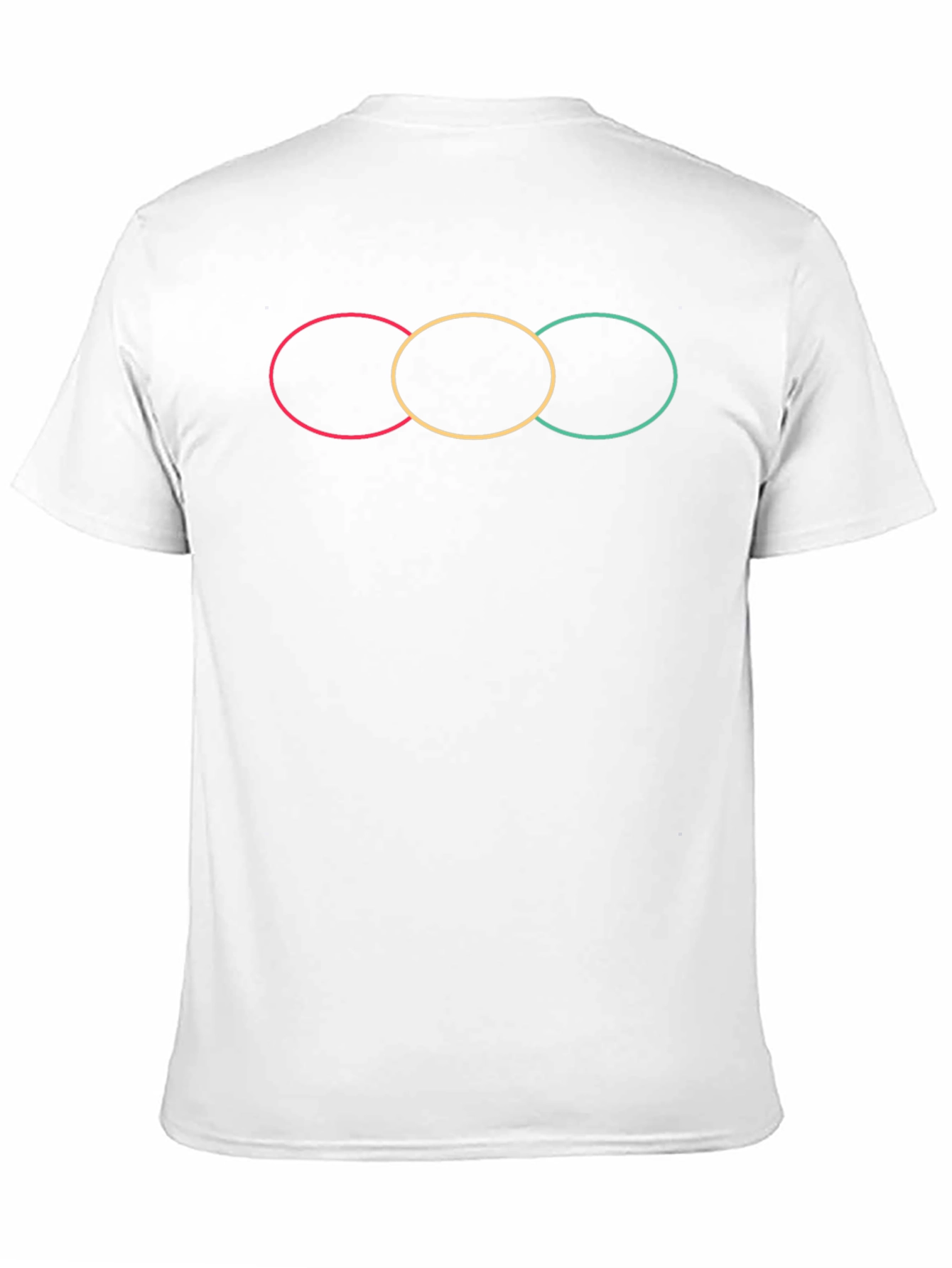 Modern Graphic T-Shirt with Linked Circle Design