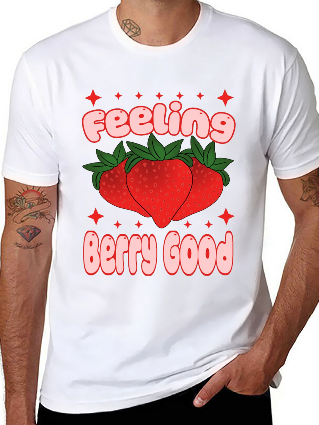 Feeling Berry Good T-Shirt - Stylish Fruit Tee