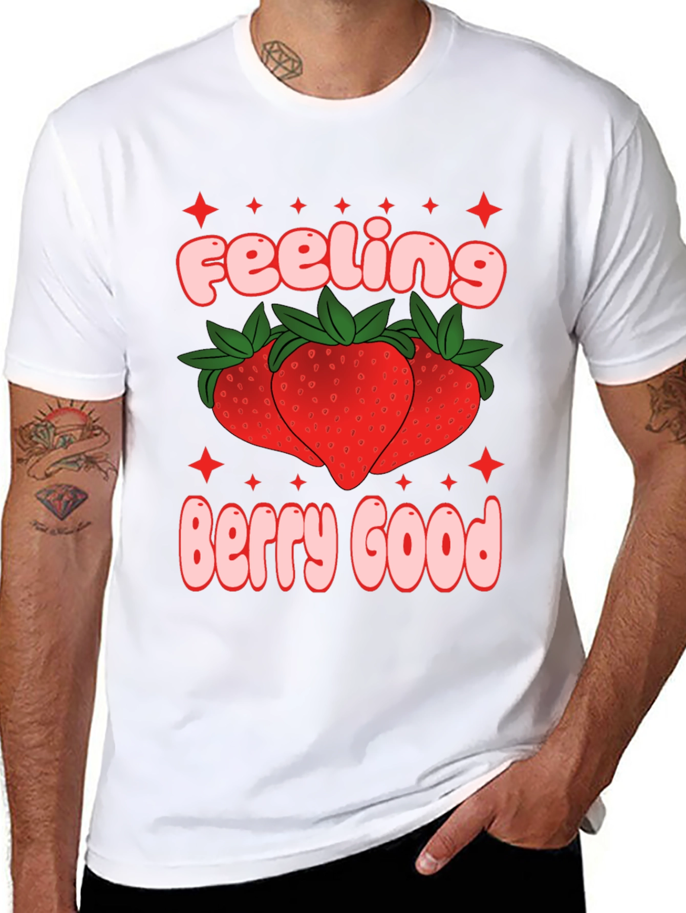 Feeling Berry Good T-Shirt - Stylish Fruit Tee