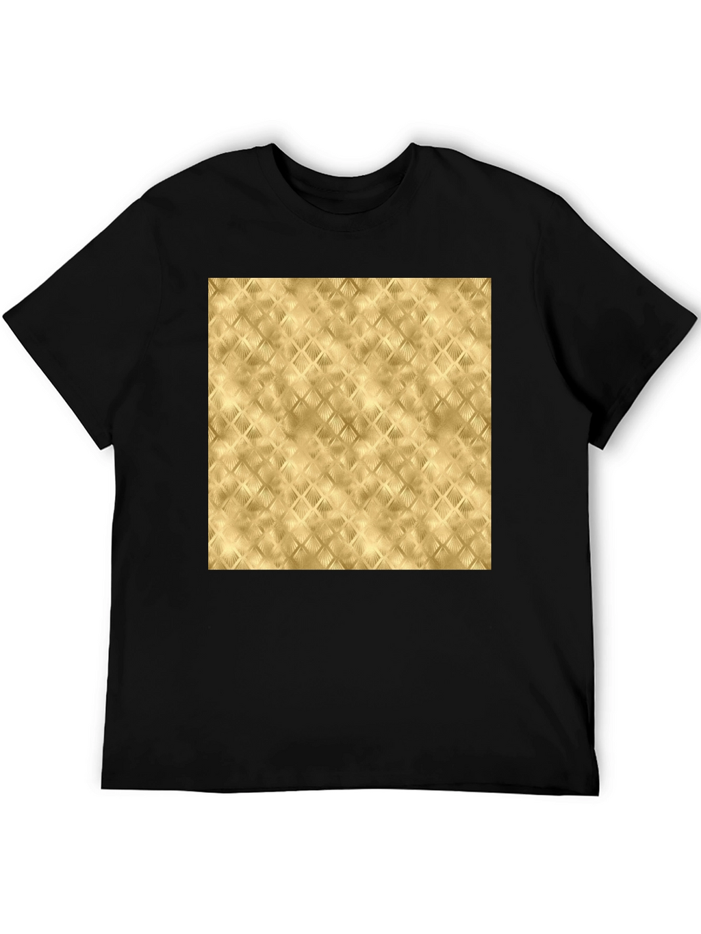 Stylish Gold Pattern Tee