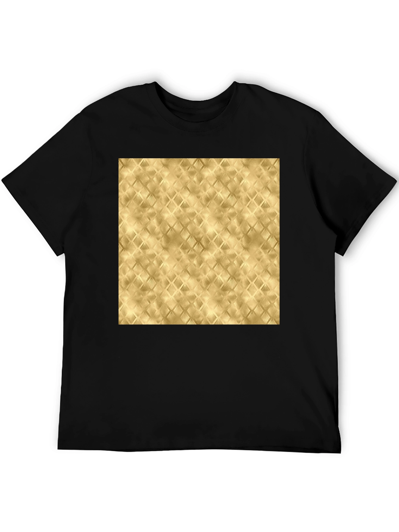 Stylish Gold Pattern Tee