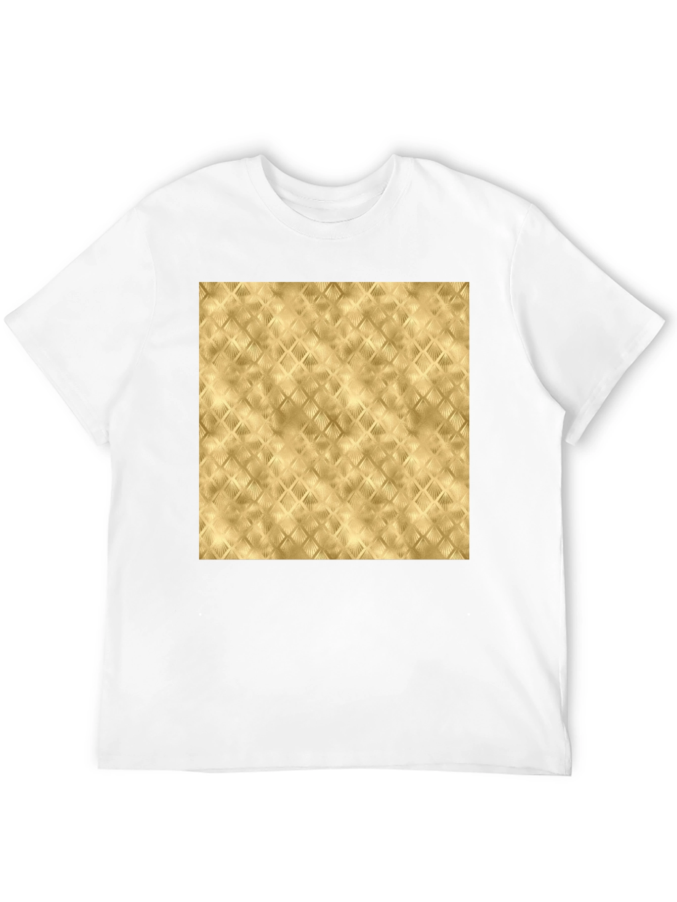 Stylish Gold Pattern Tee