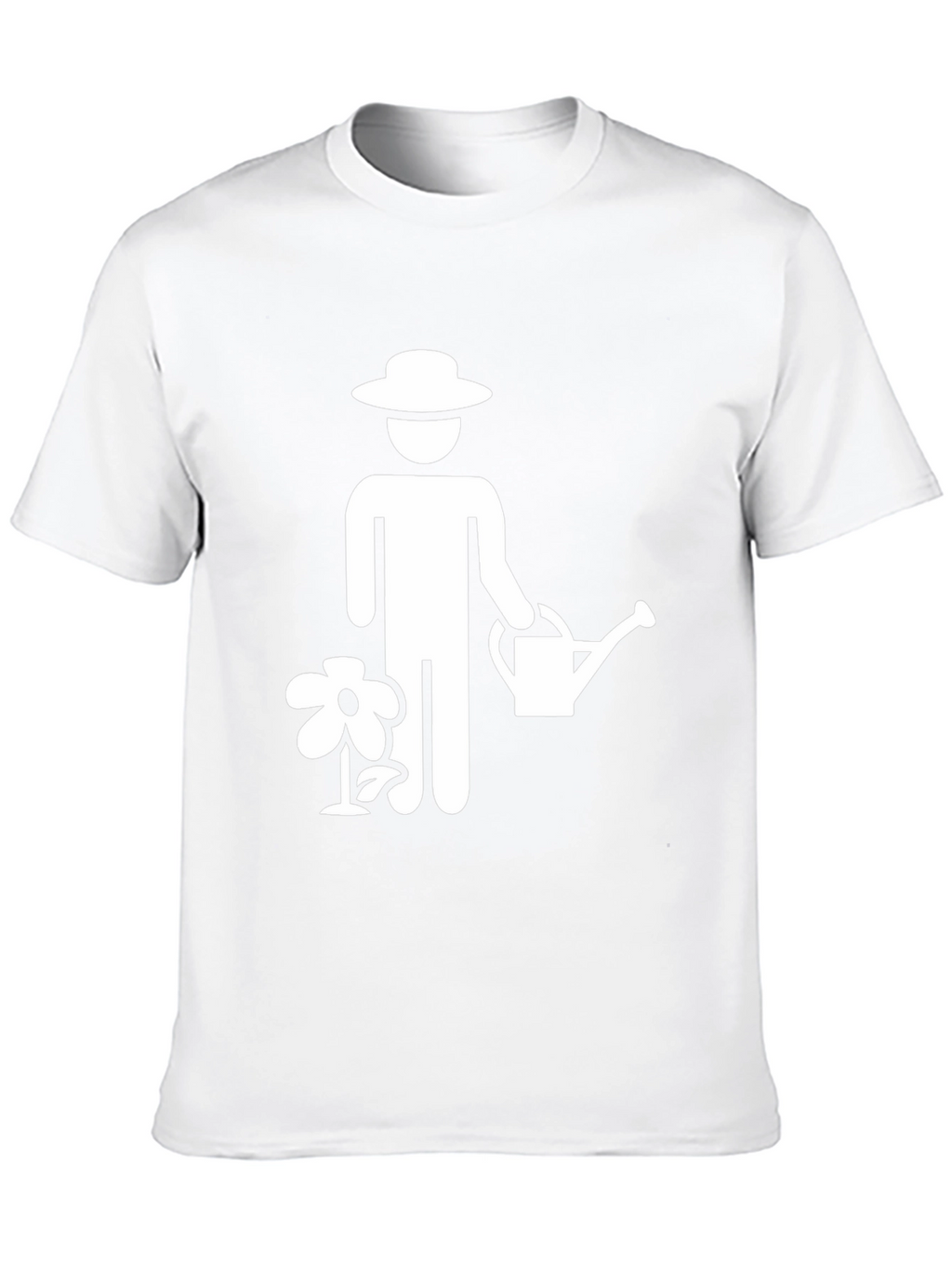 Gardener Graphic Tee - Black Cotton T-Shirt