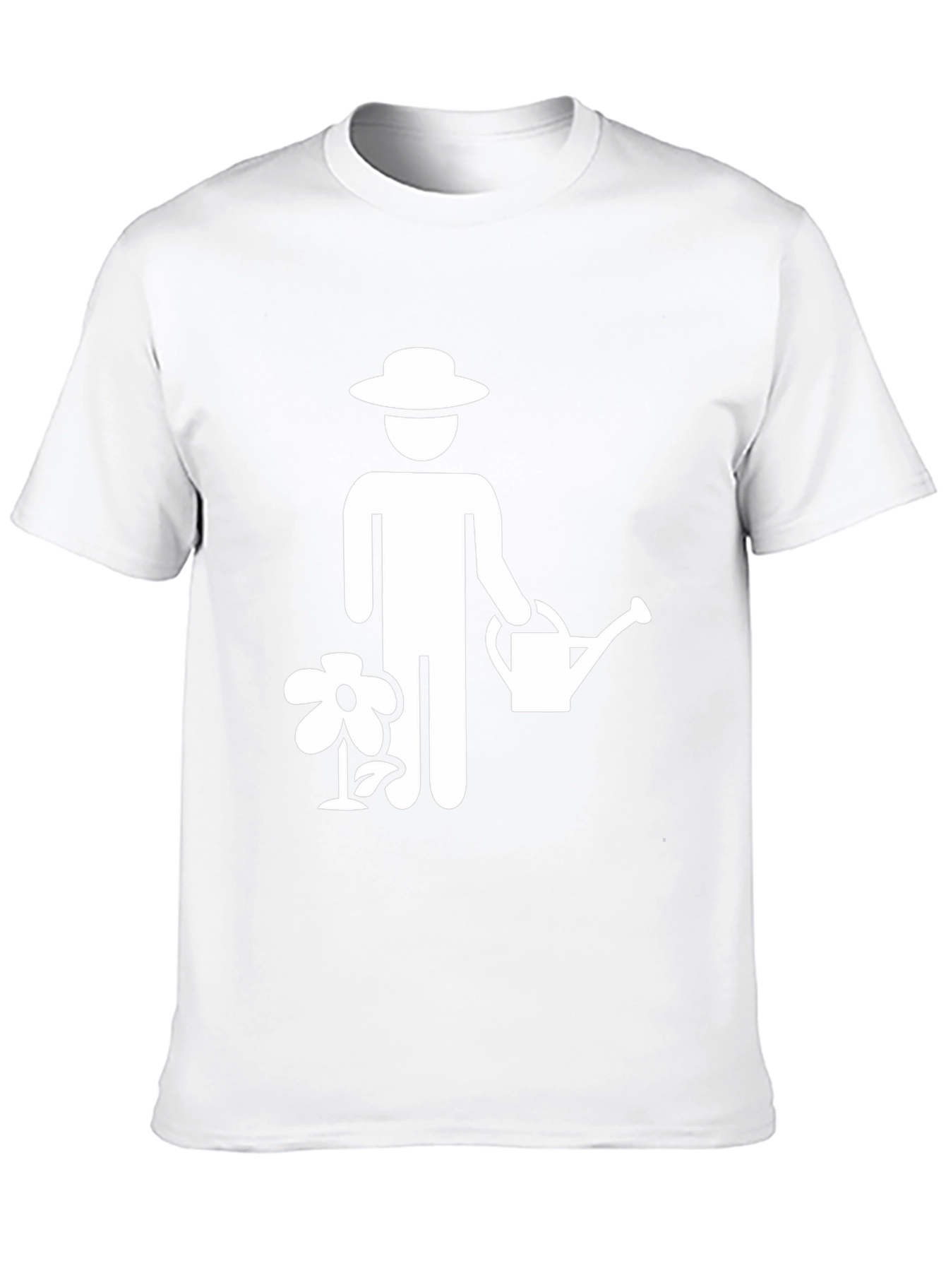Gardener Graphic Tee - Black Cotton T-Shirt