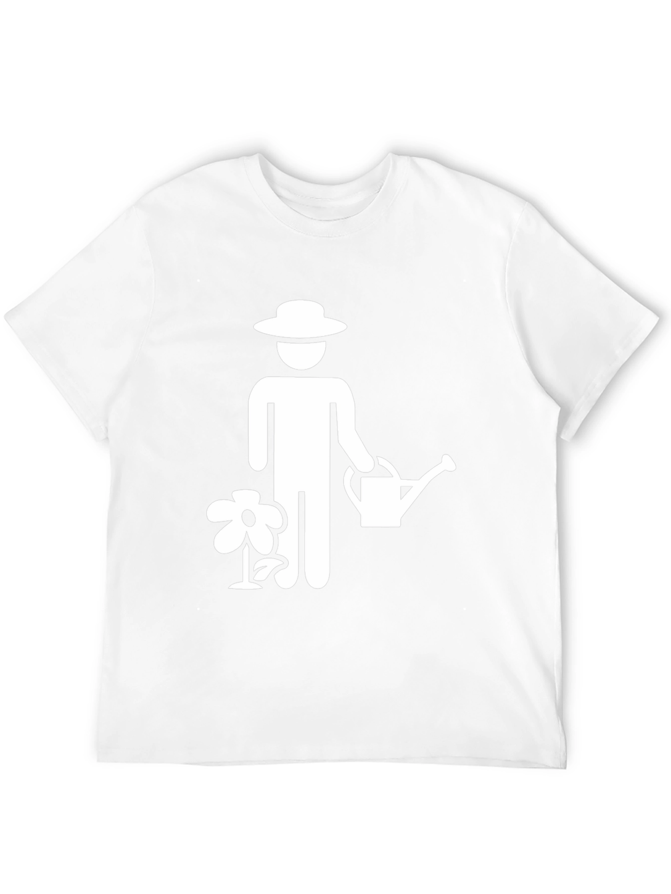 Gardener Graphic Tee - Black Cotton T-Shirt