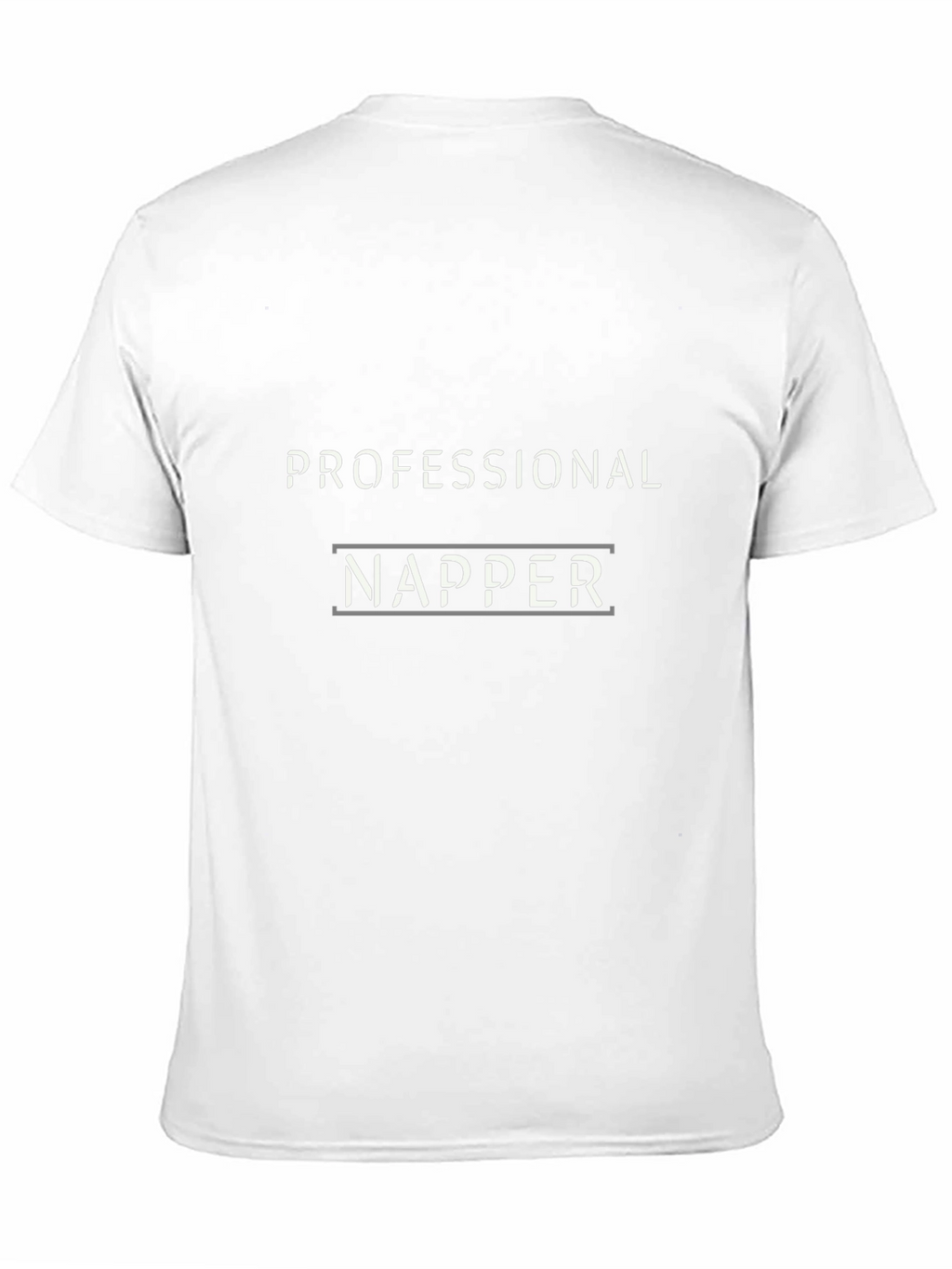 Professional Napper T-Shirt - Black Cotton Tee