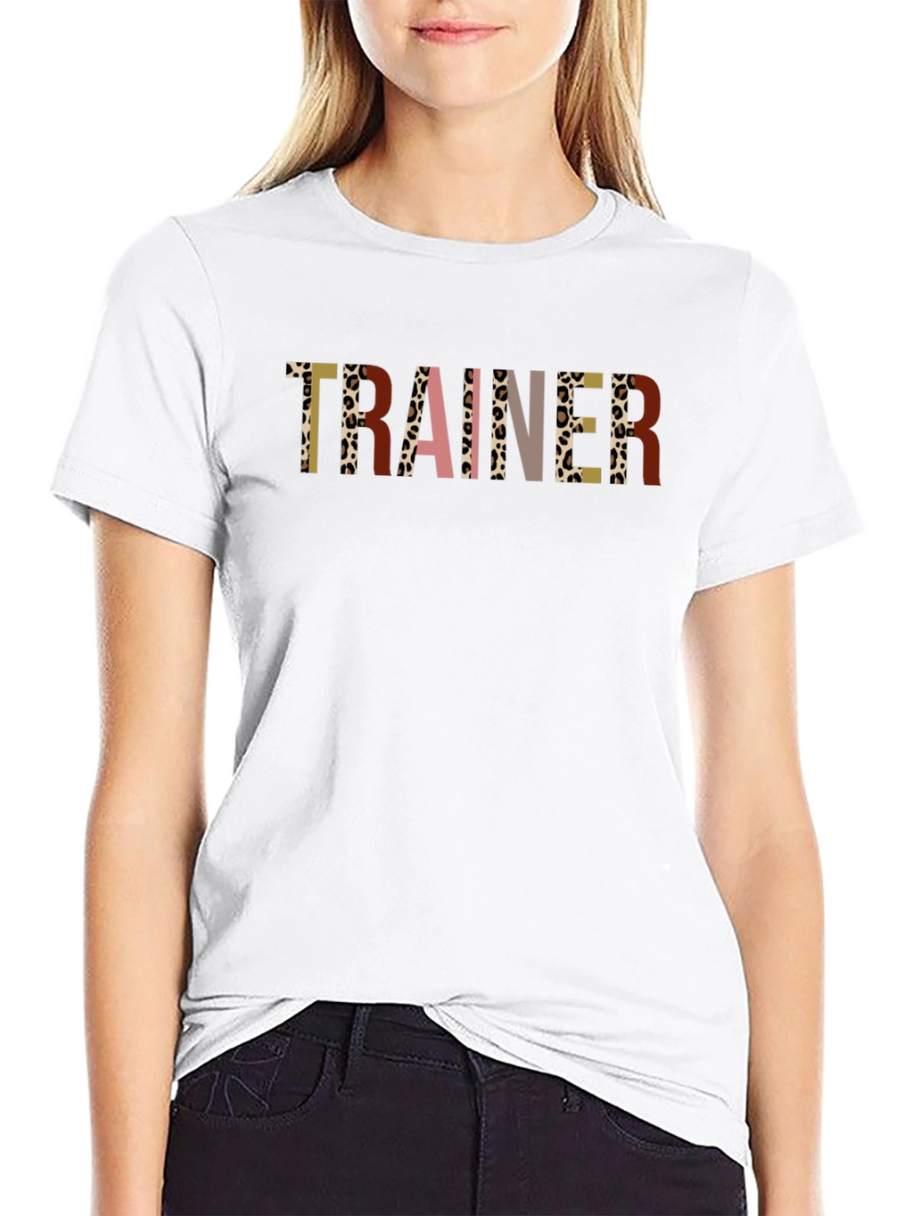 Trainer Leopard Print T-Shirt - Unisex
