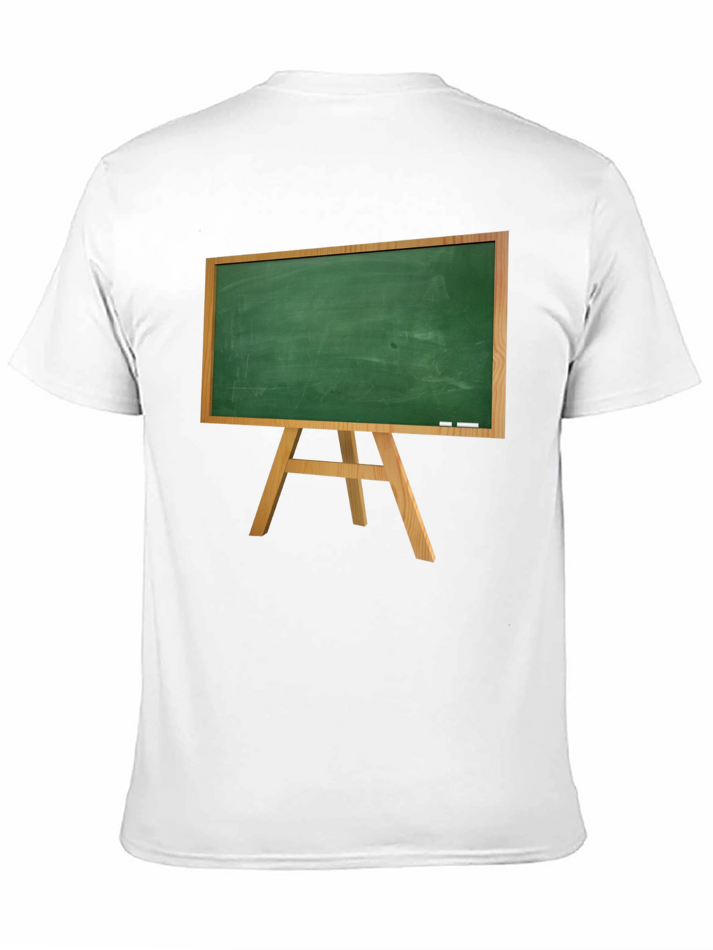 Novelty Chalkboard Graphic Tee - Black