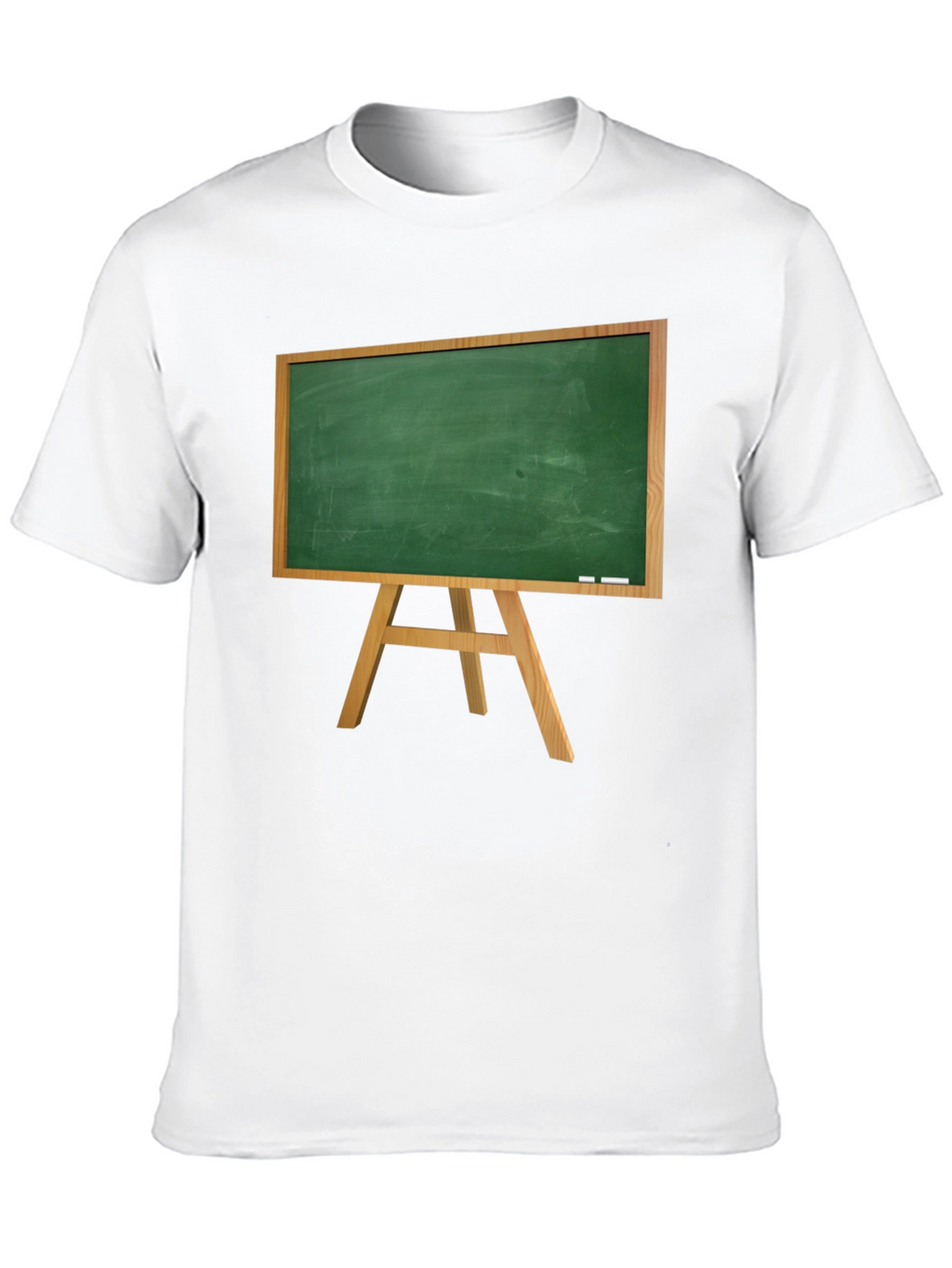 Novelty Chalkboard Graphic Tee - Black