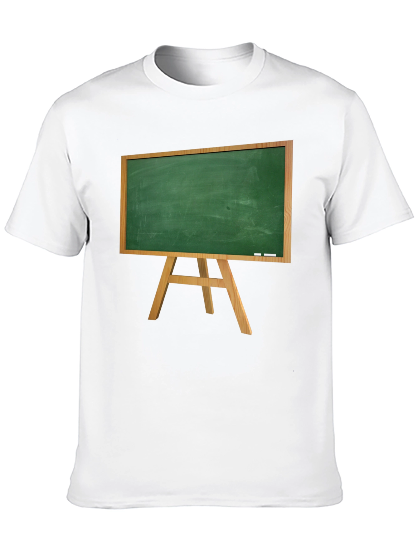 Novelty Chalkboard Graphic Tee - Black