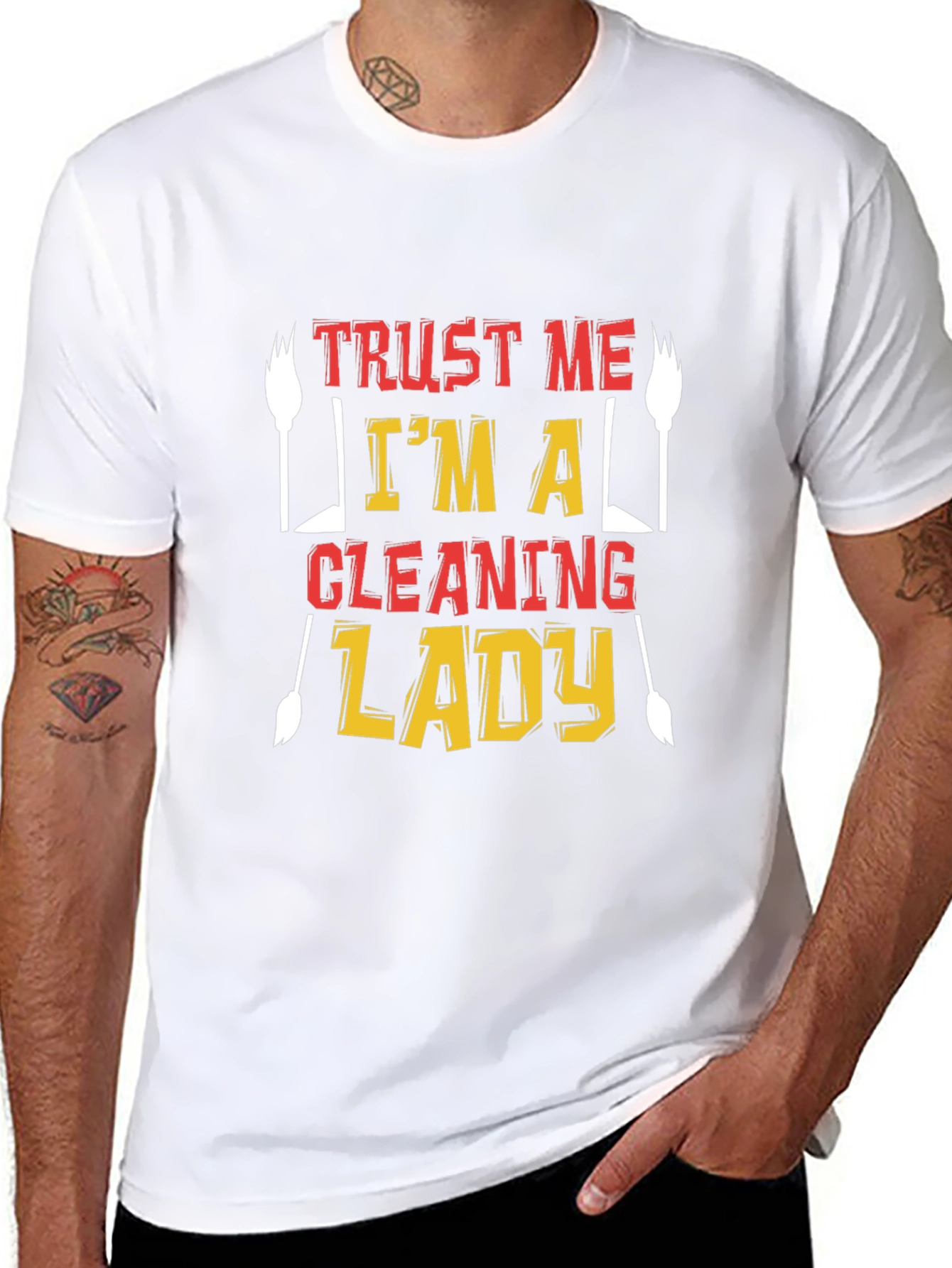 Trust Me Im A Cleaning Lady T-Shirt