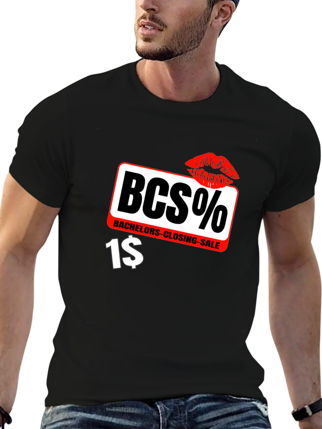 BCS% Bachelor Closing Sale Black T-Shirt