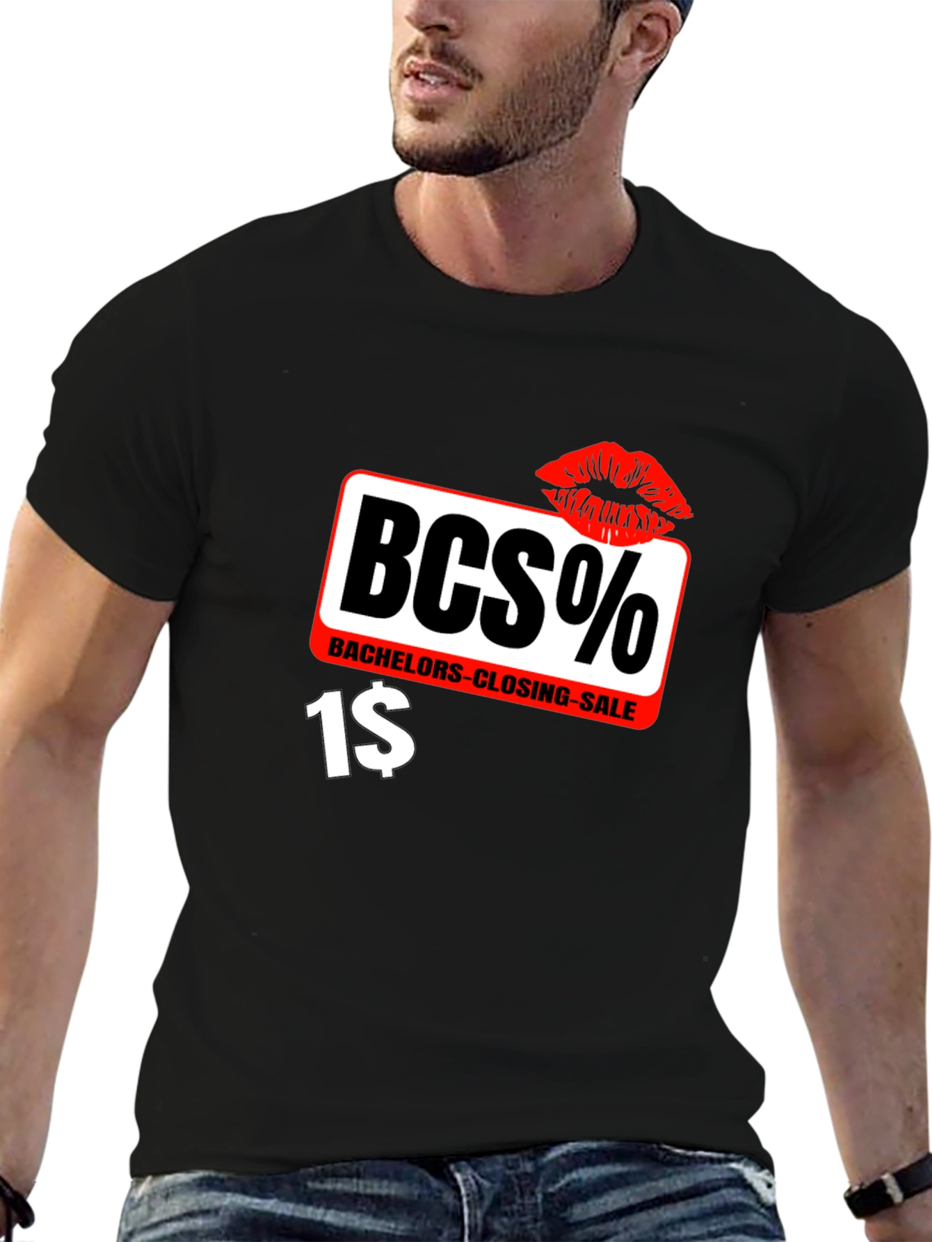 BCS% Bachelor Closing Sale Black T-Shirt