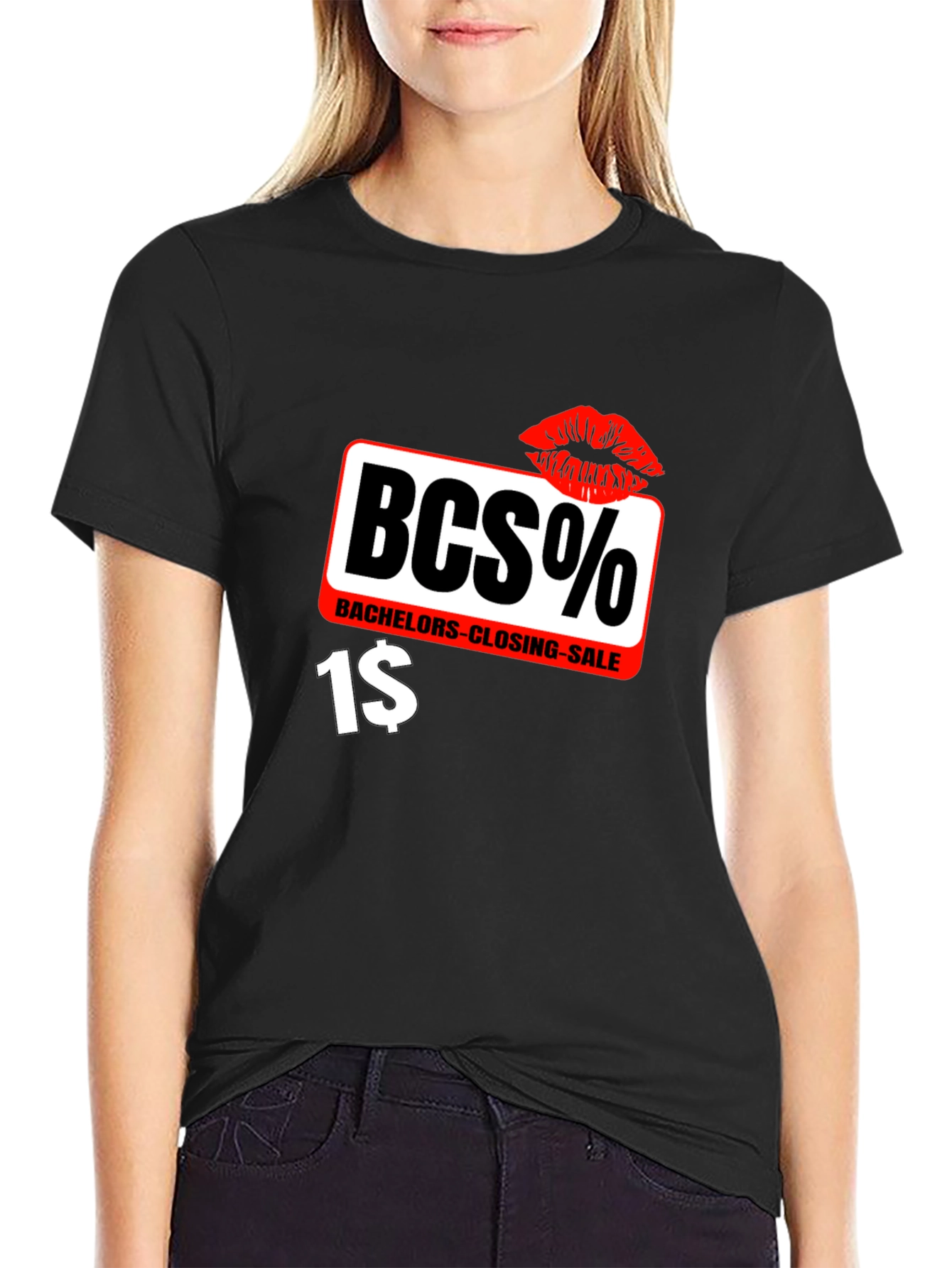 BCS% Bachelor Closing Sale Black T-Shirt