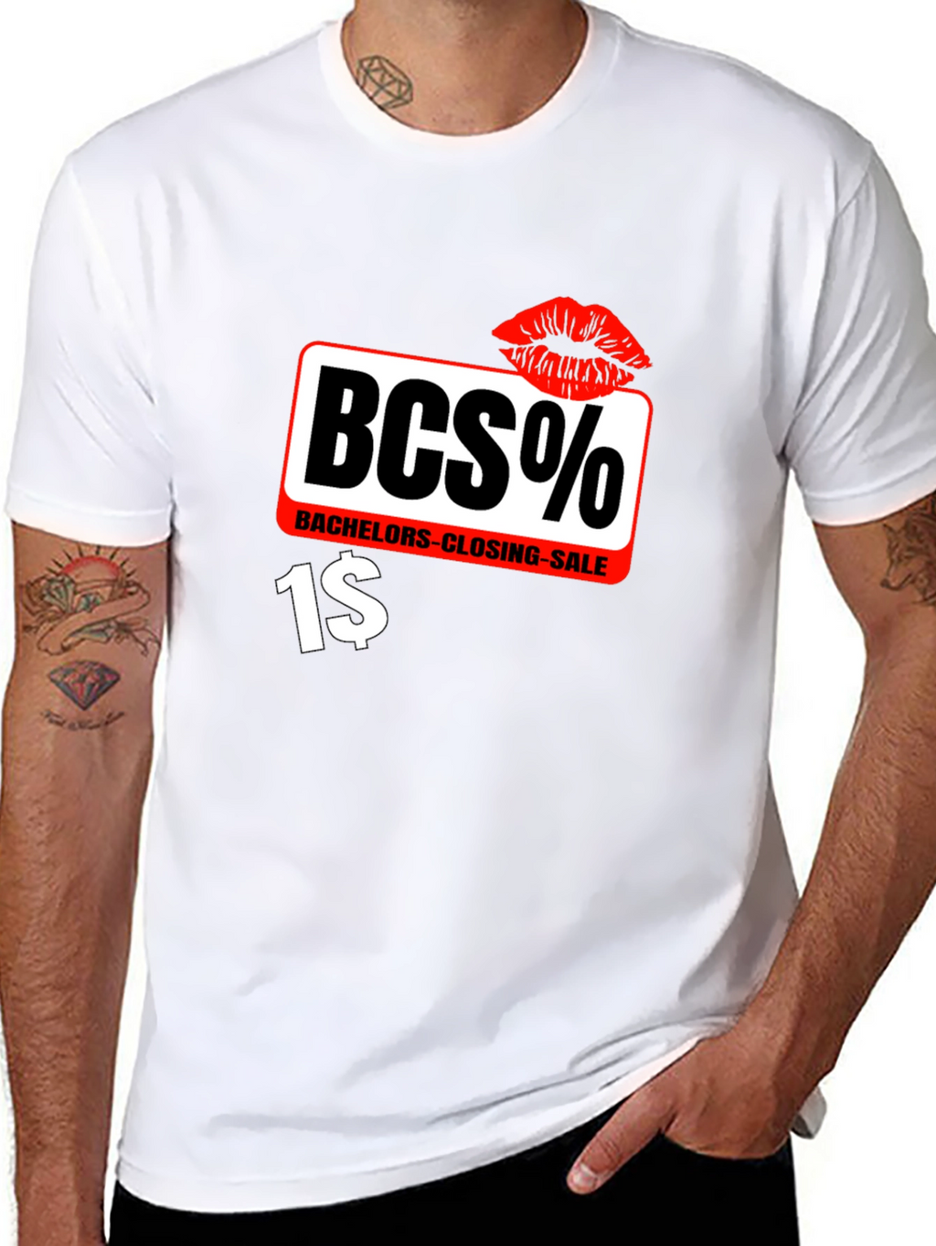 BCS% Bachelor Closing Sale Black T-Shirt