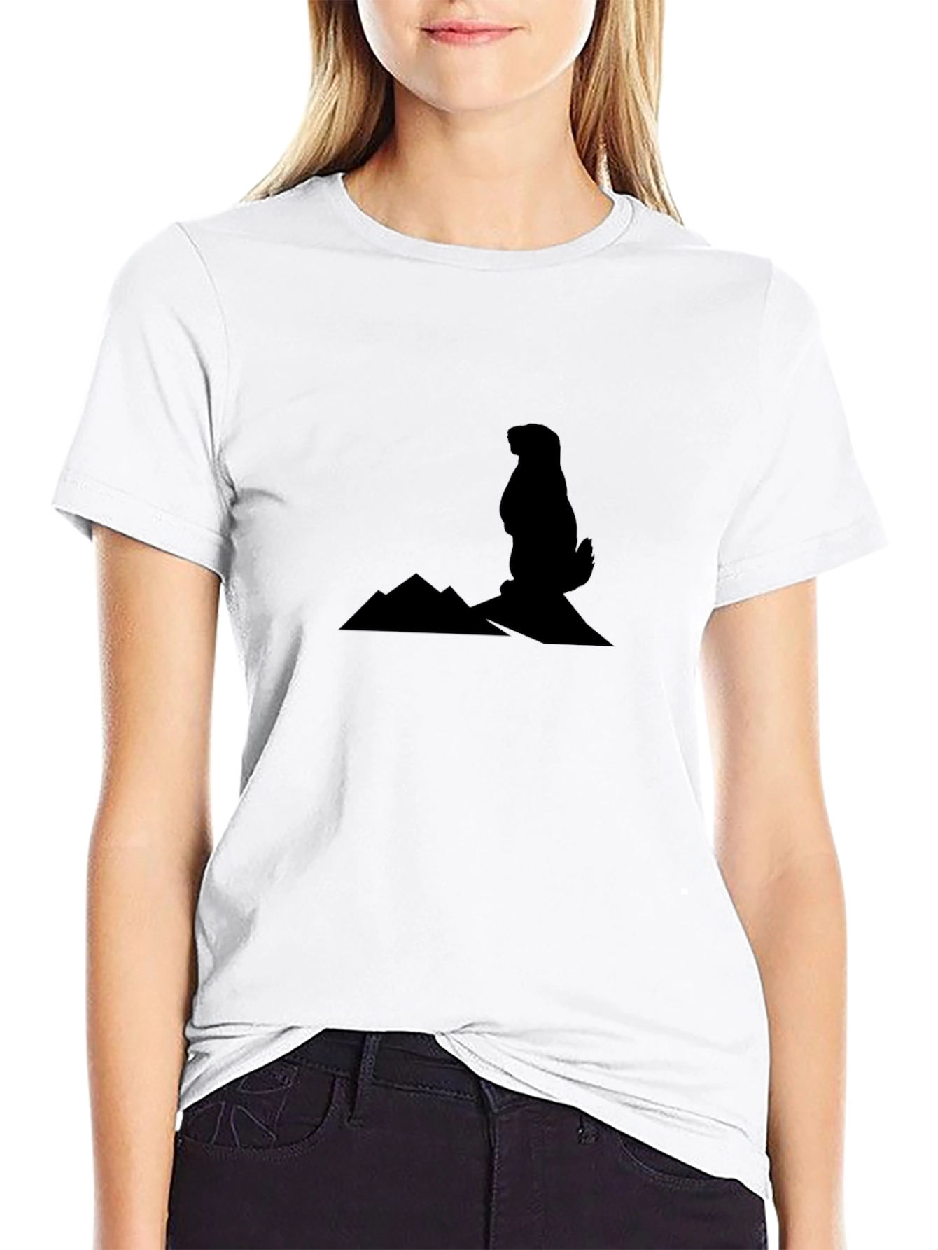 Groundhog Mountain Tee - Mens Black Graphic T-Shirt