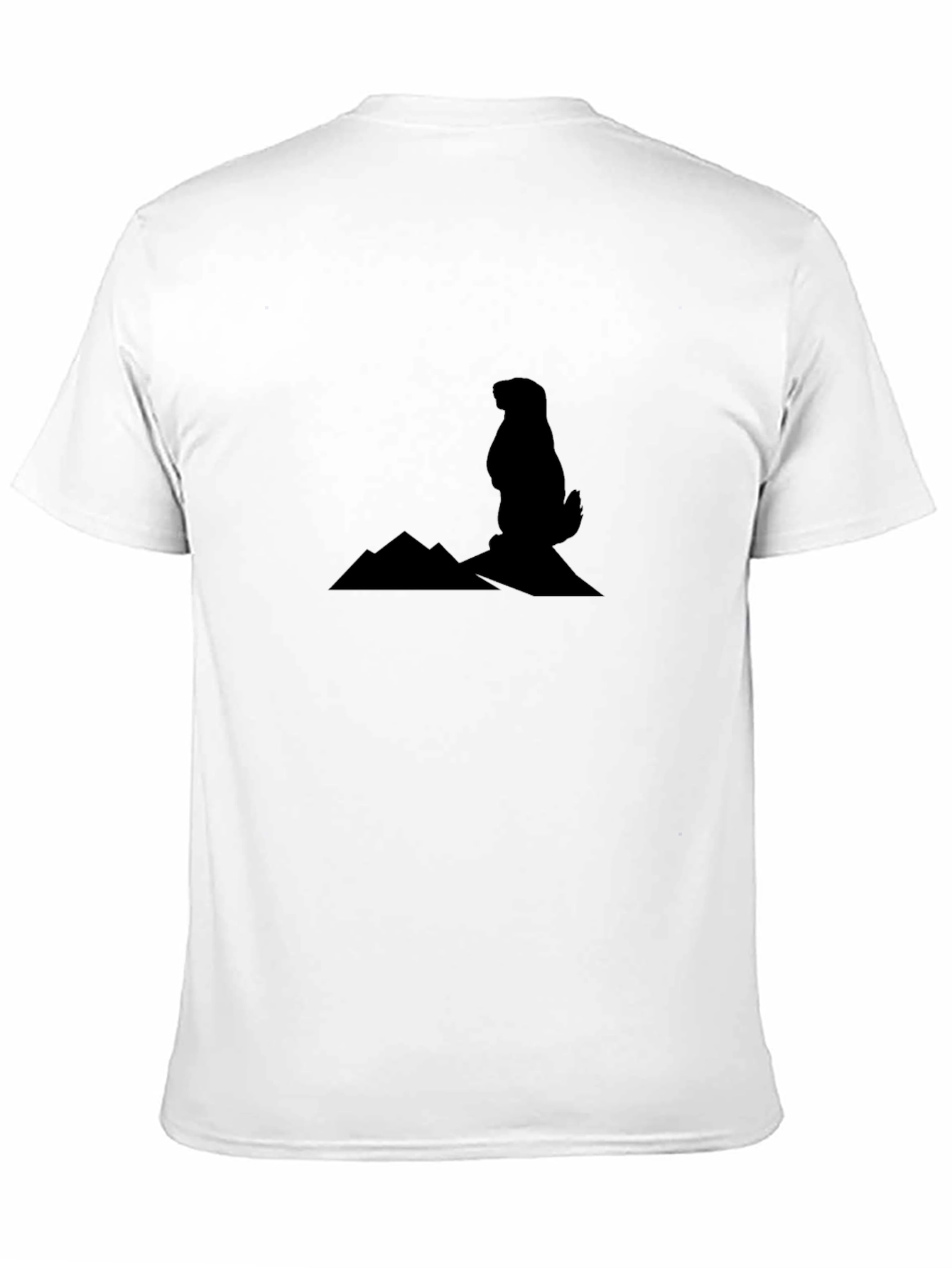 Groundhog Mountain Tee - Mens Black Graphic T-Shirt