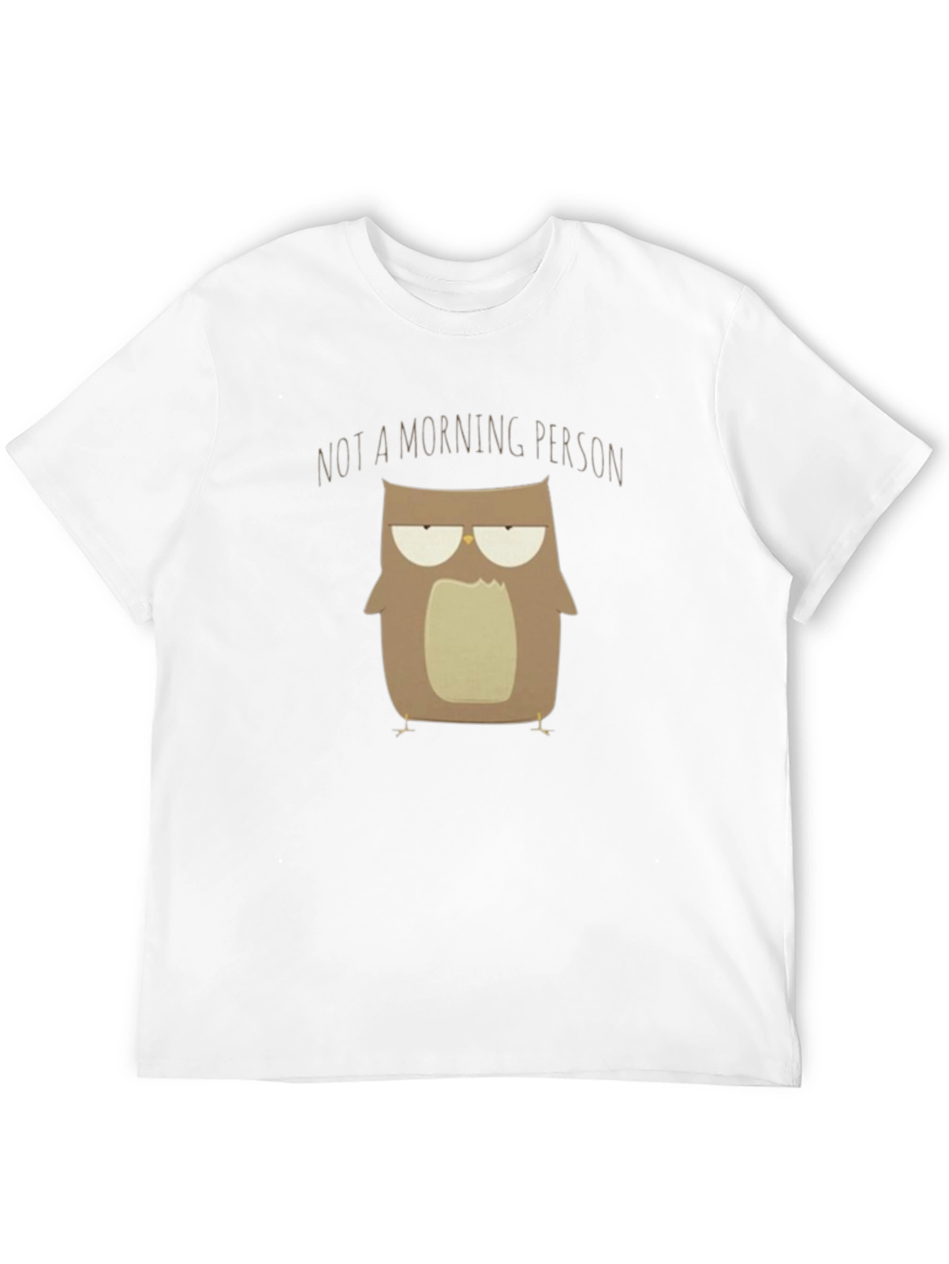 Not A Morning Person Owl T-Shirt