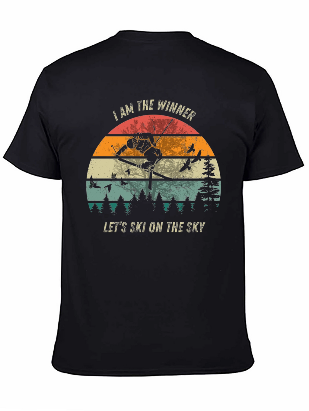 Ski On The Sky T-Shirt