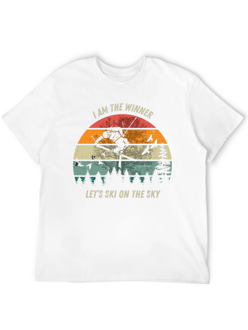 Ski On The Sky T-Shirt
