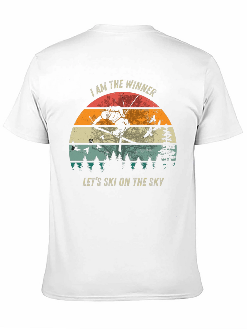 Ski On The Sky T-Shirt