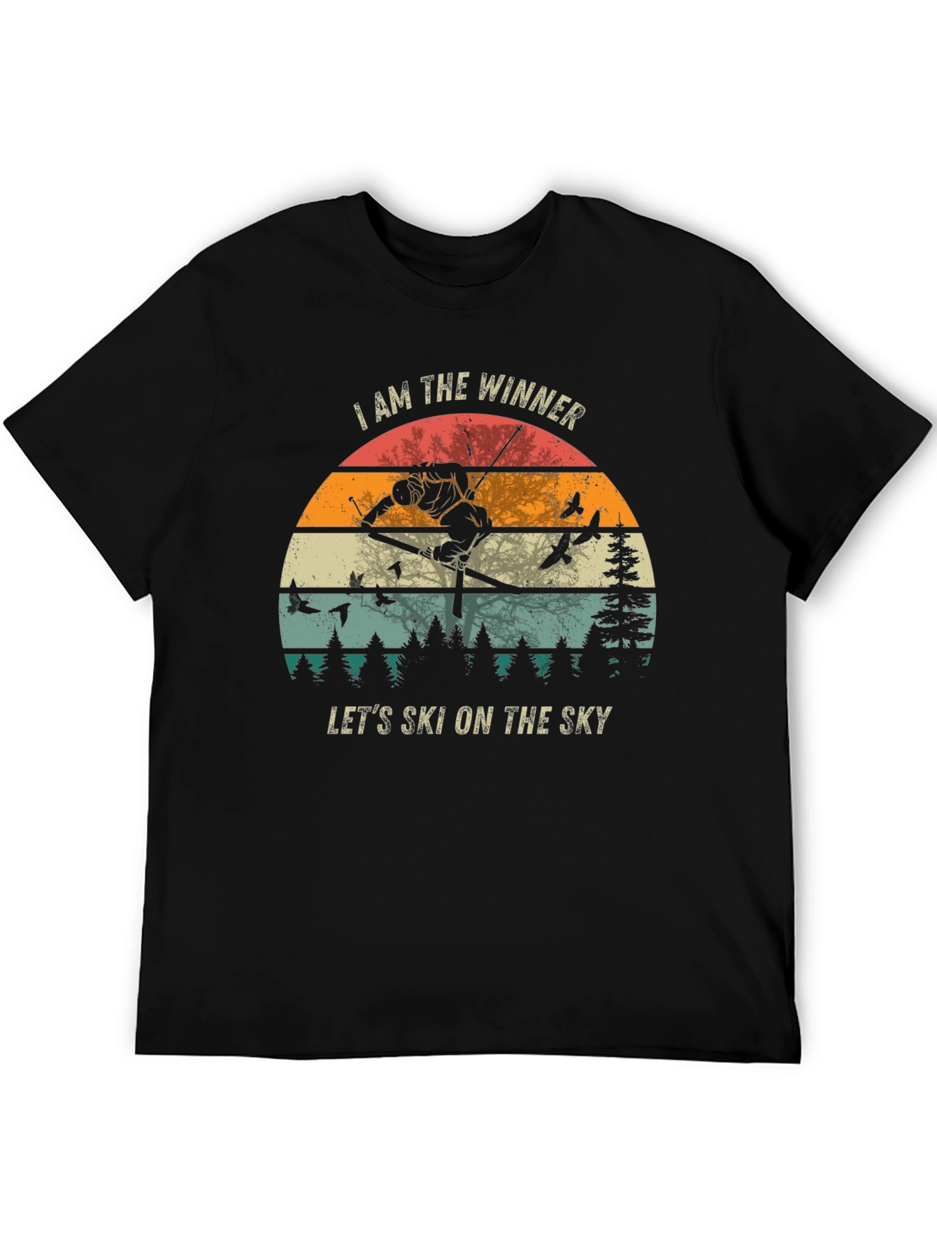 Ski On The Sky T-Shirt