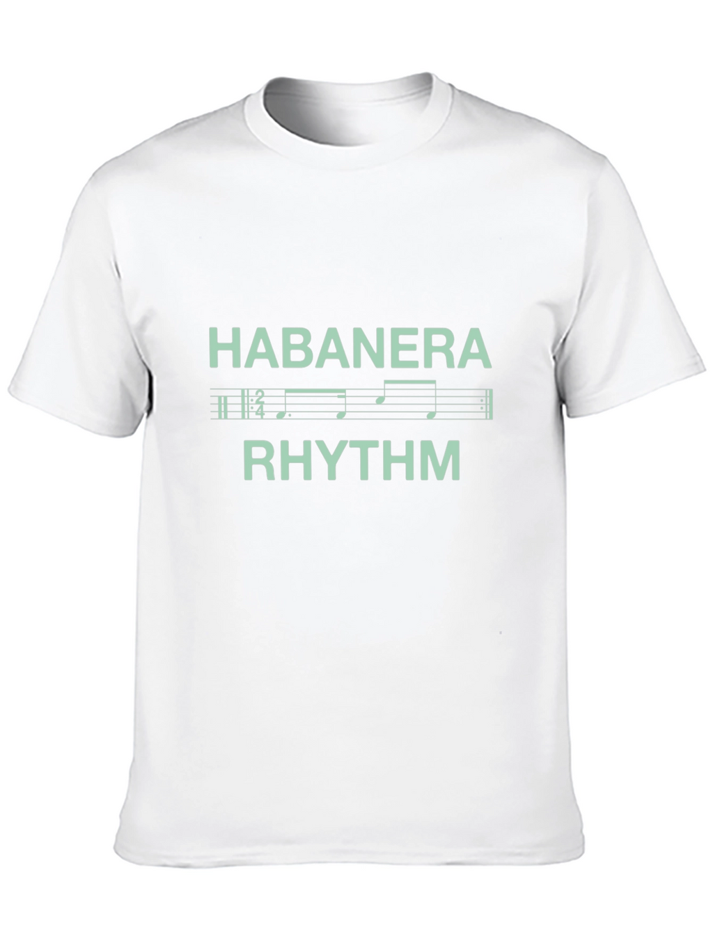 Habanera Rhythm Graphic Tee - Music Lovers T-Shirt