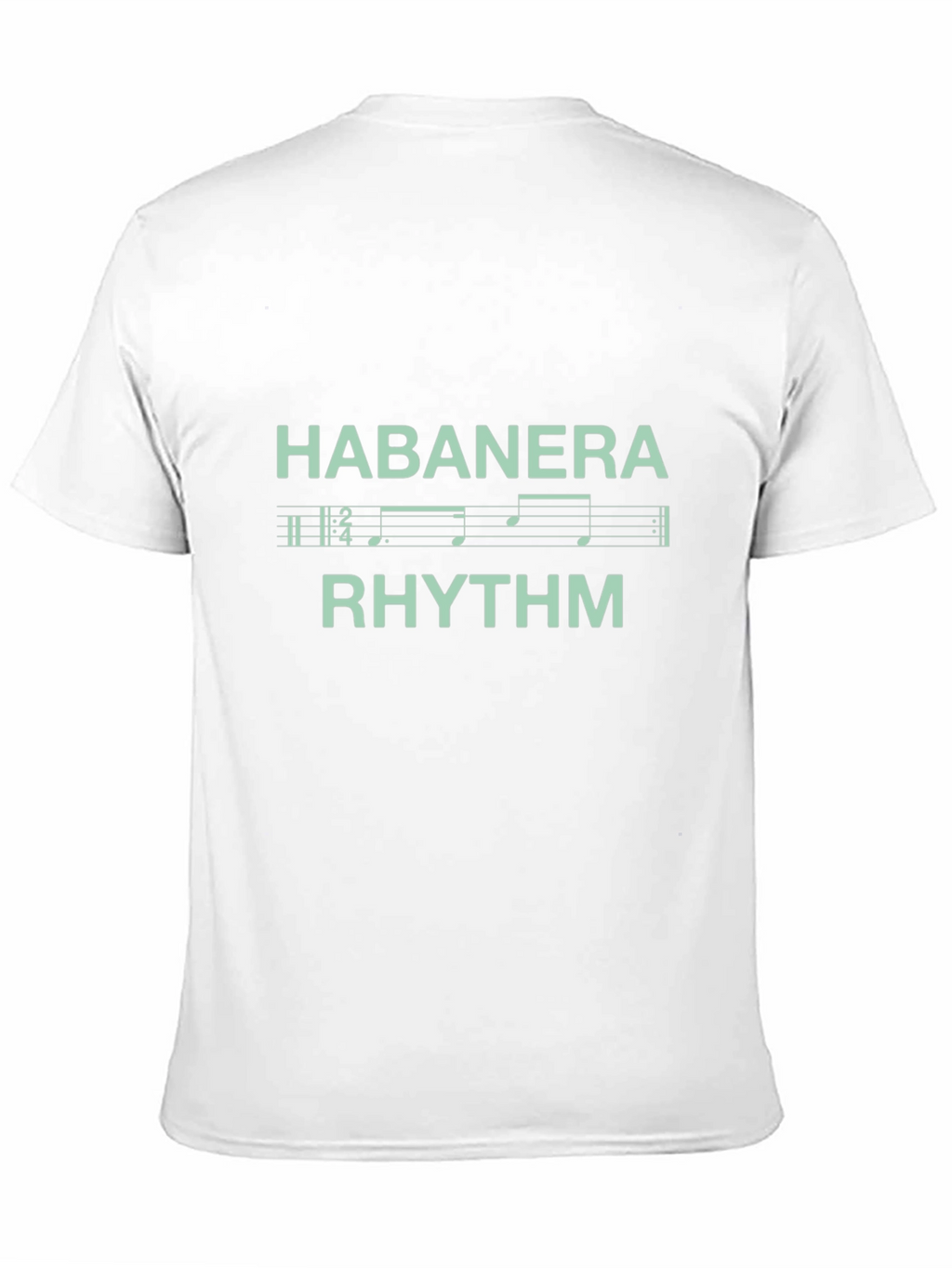 Habanera Rhythm Graphic Tee - Music Lovers T-Shirt