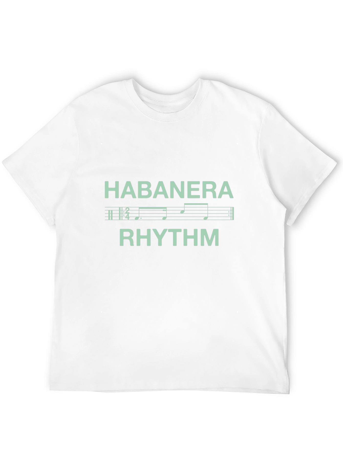 Habanera Rhythm Graphic Tee - Music Lovers T-Shirt
