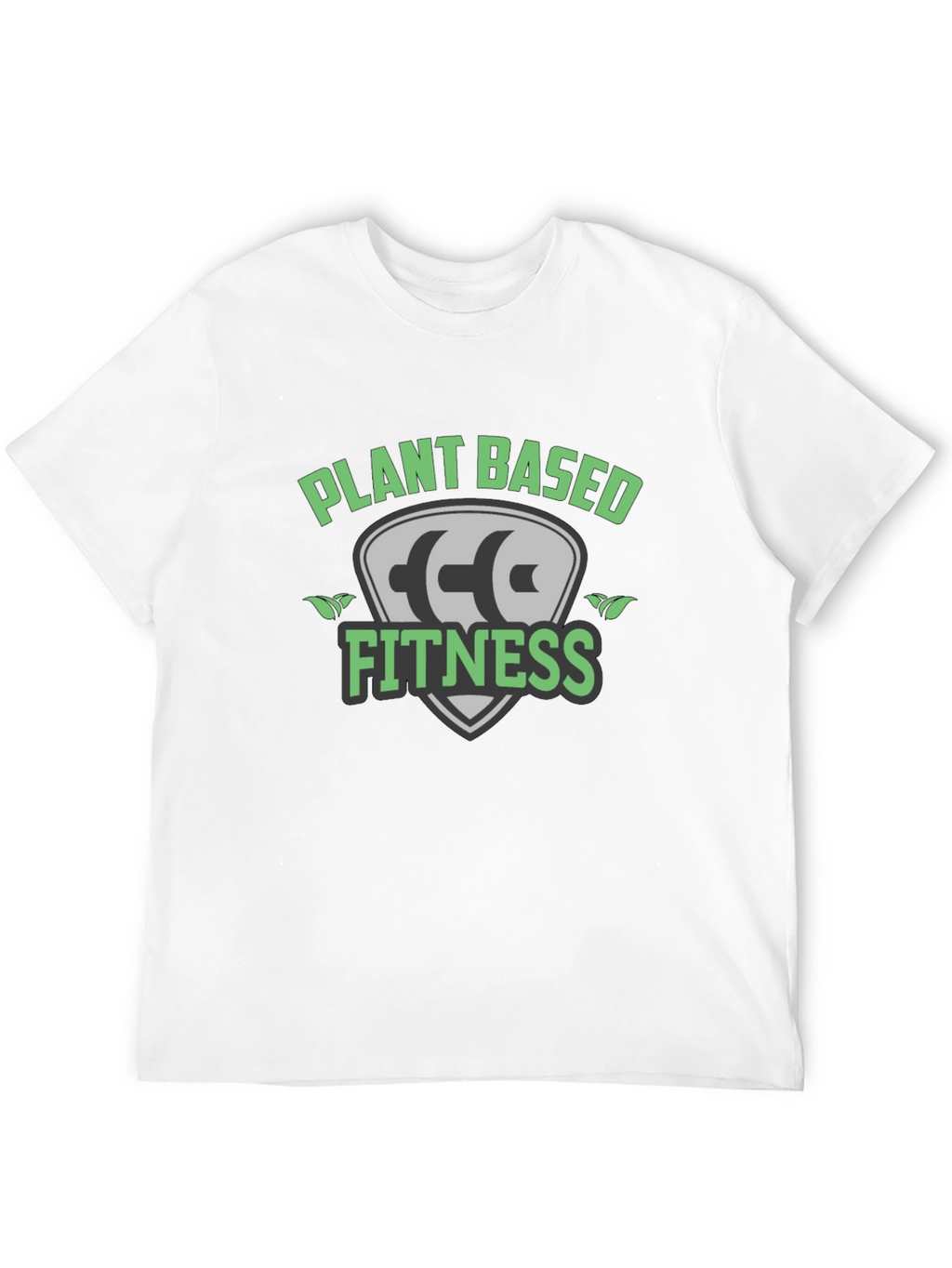 Plant Based Fitness Black T-Shirt