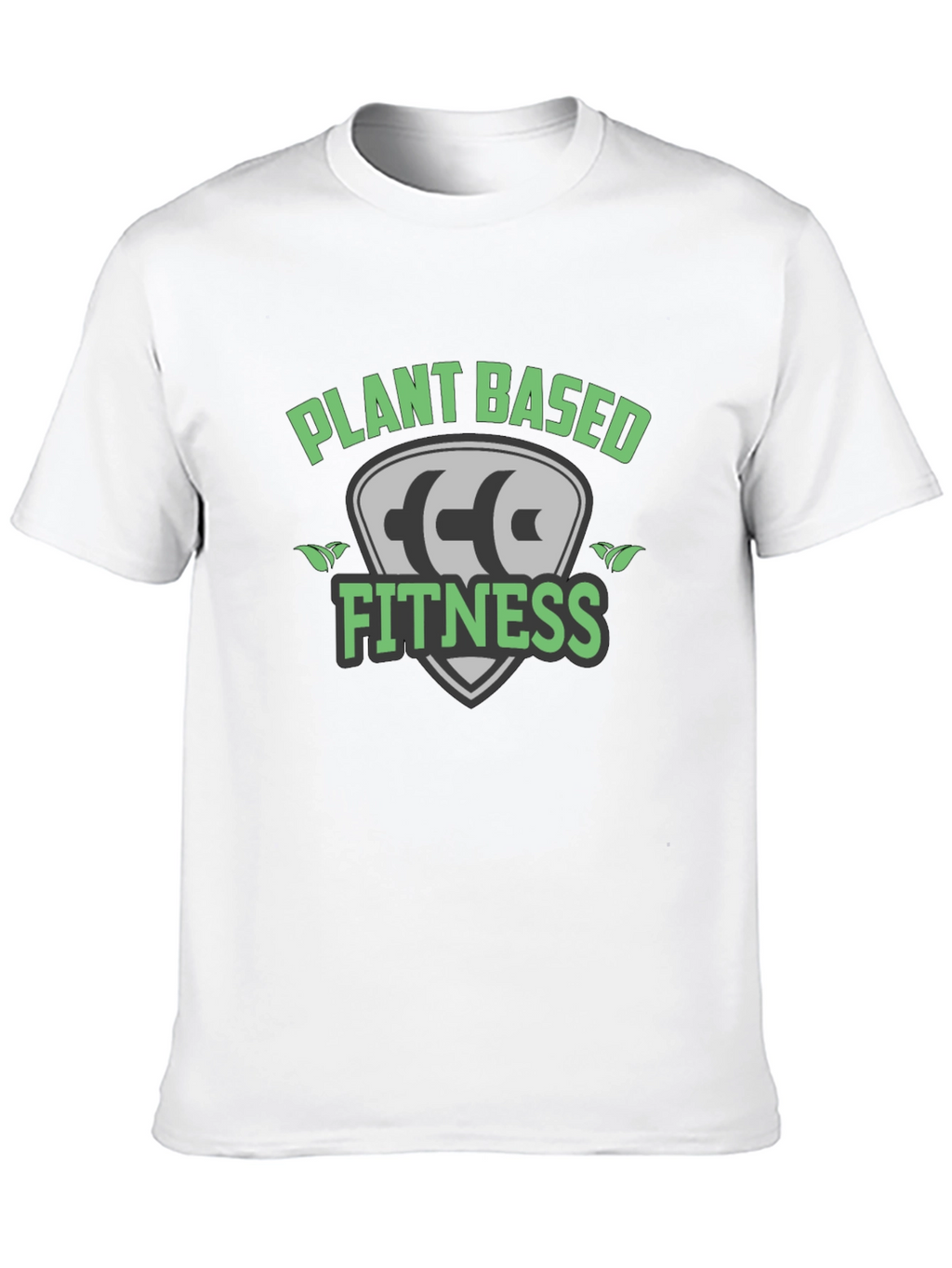 Plant Based Fitness Black T-Shirt