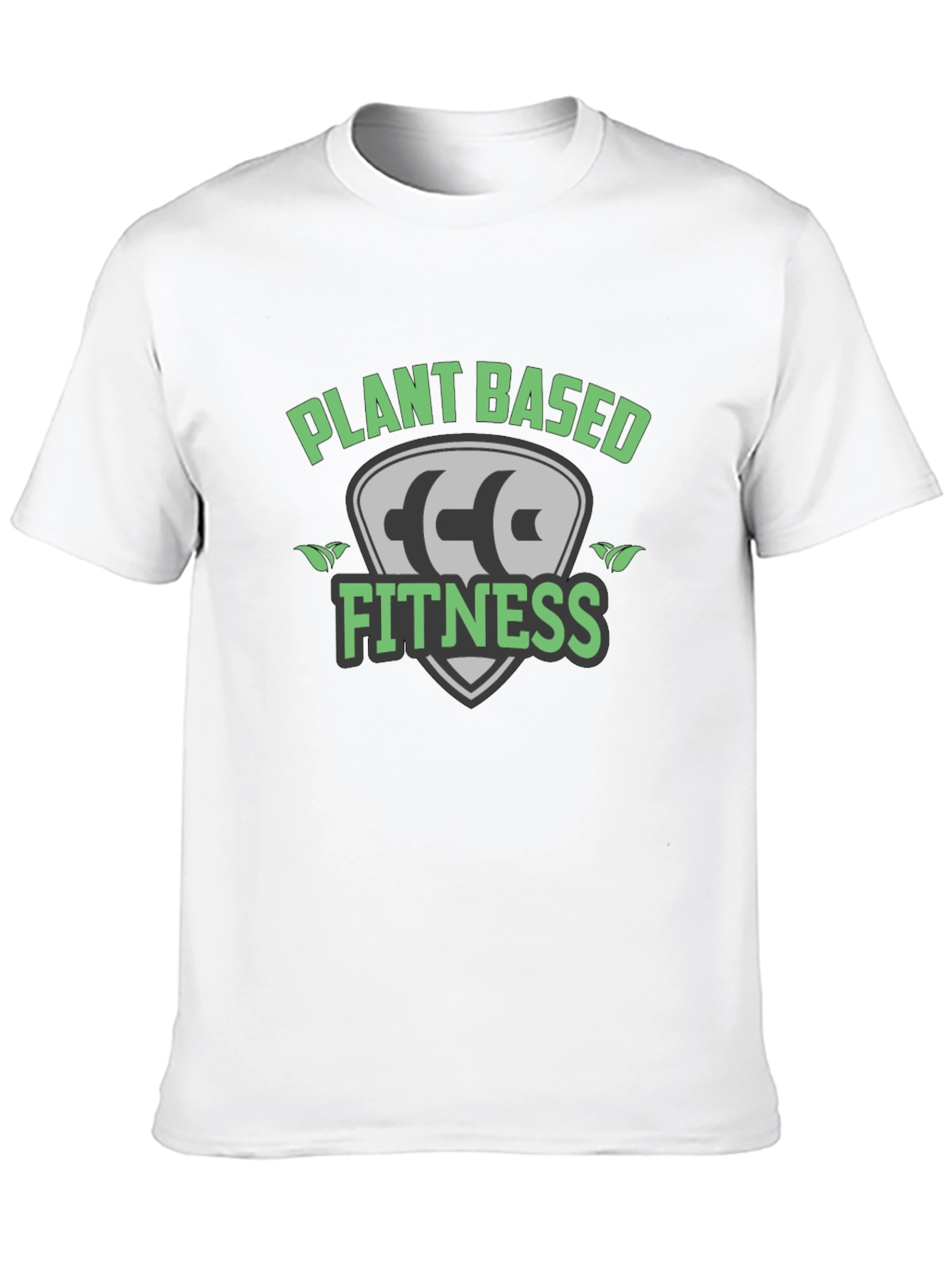 Plant Based Fitness Black T-Shirt