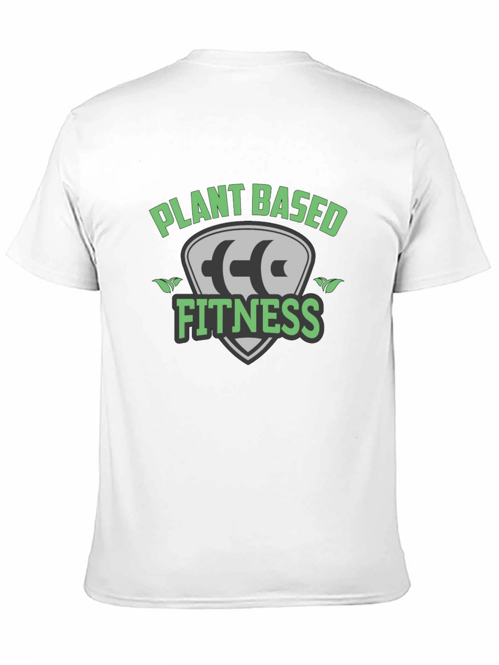 Plant Based Fitness Black T-Shirt
