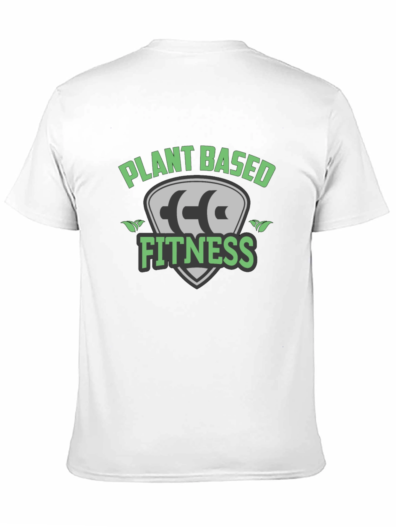 Plant Based Fitness Black T-Shirt