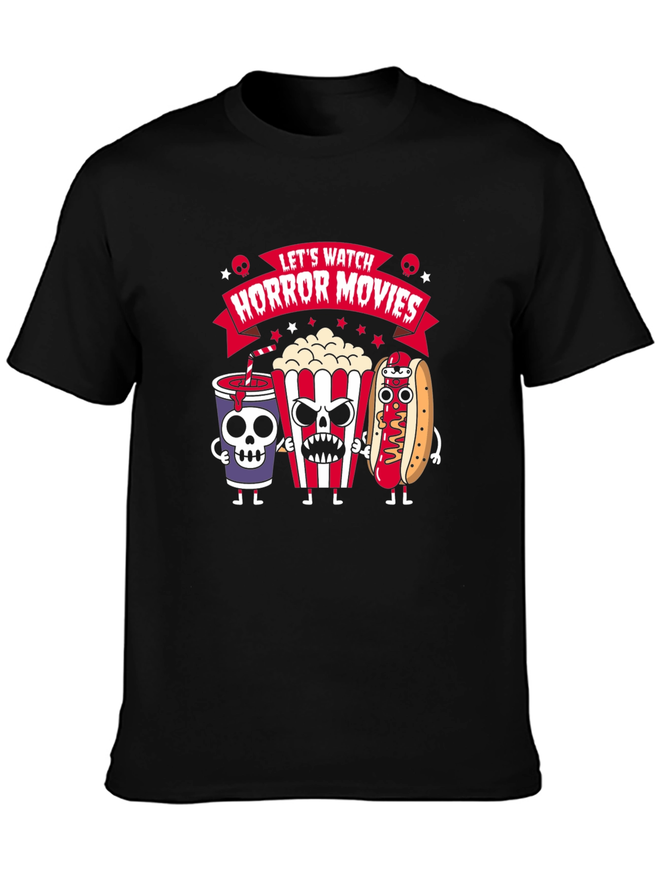 Horror Movie Night Graphic Tee