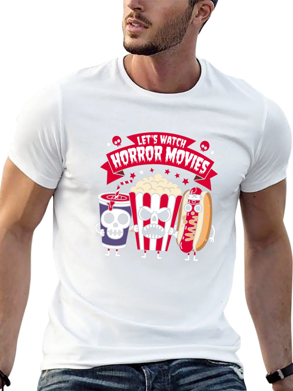 Horror Movie Night Graphic Tee