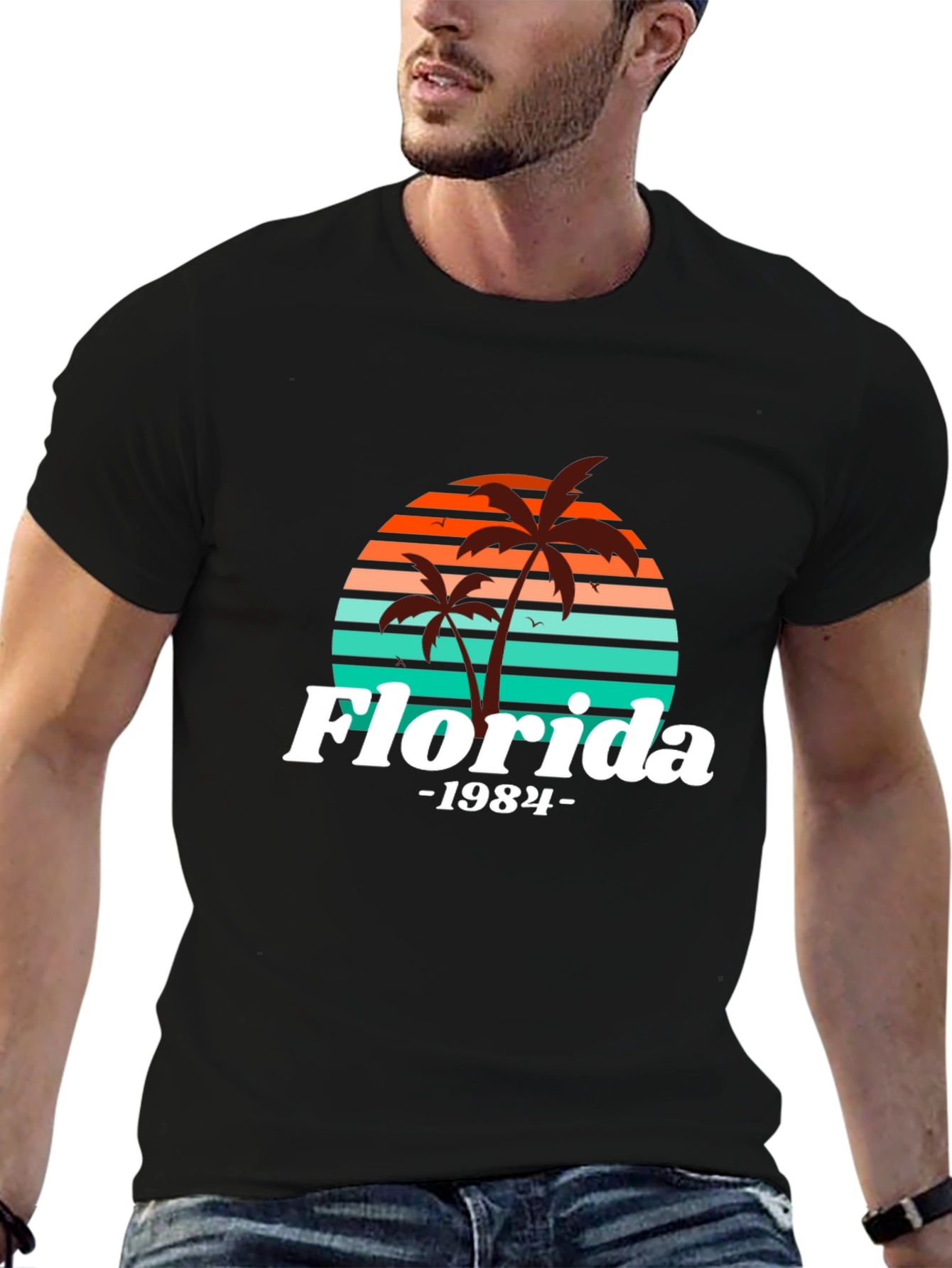 Retro Florida 1984 Graphic Tee