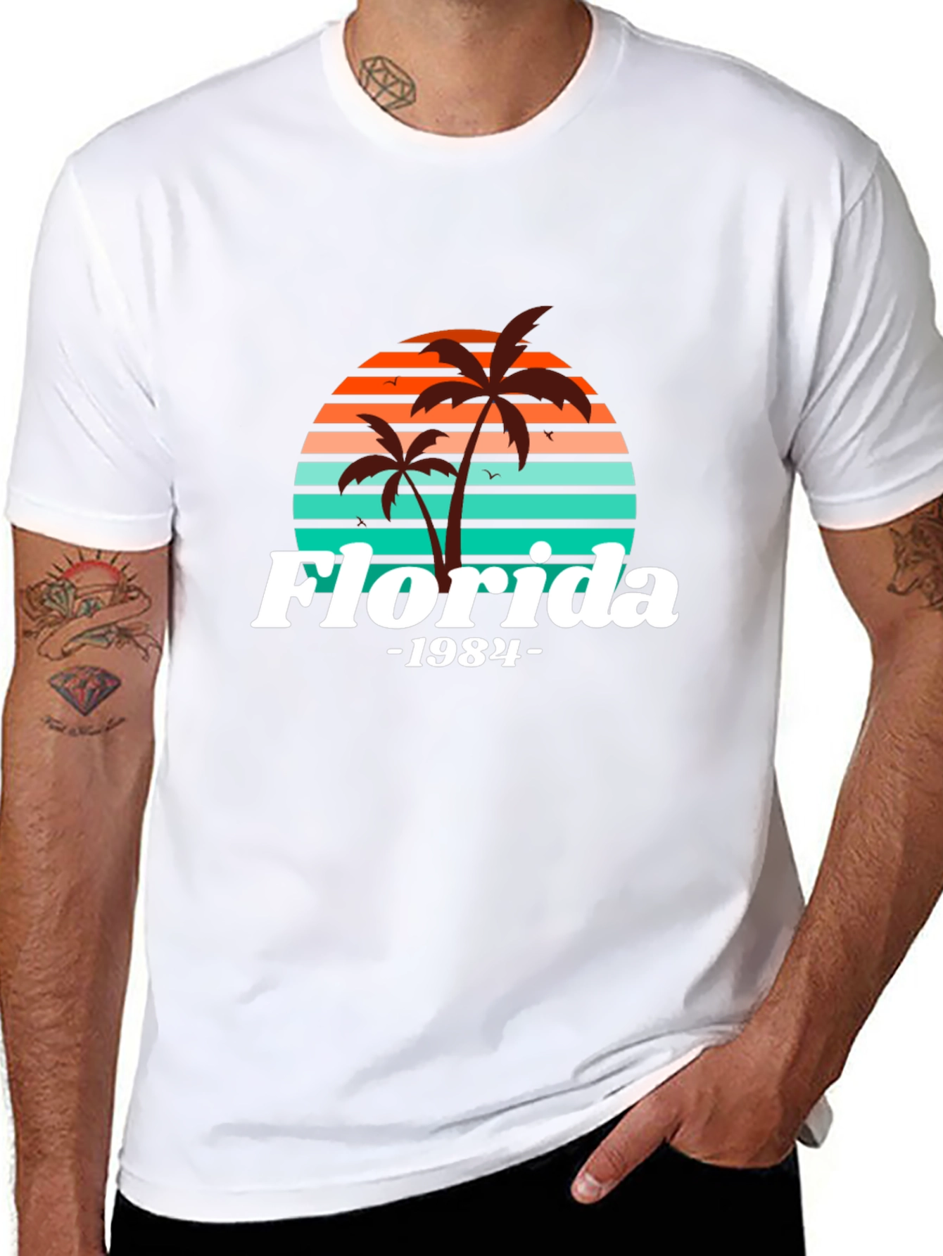 Retro Florida 1984 Graphic Tee
