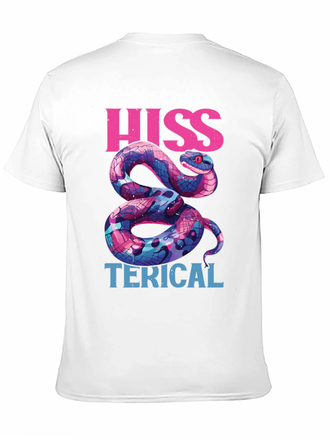 Hiss-terical Snake Graphic Tee - Funny Reptile Shirt