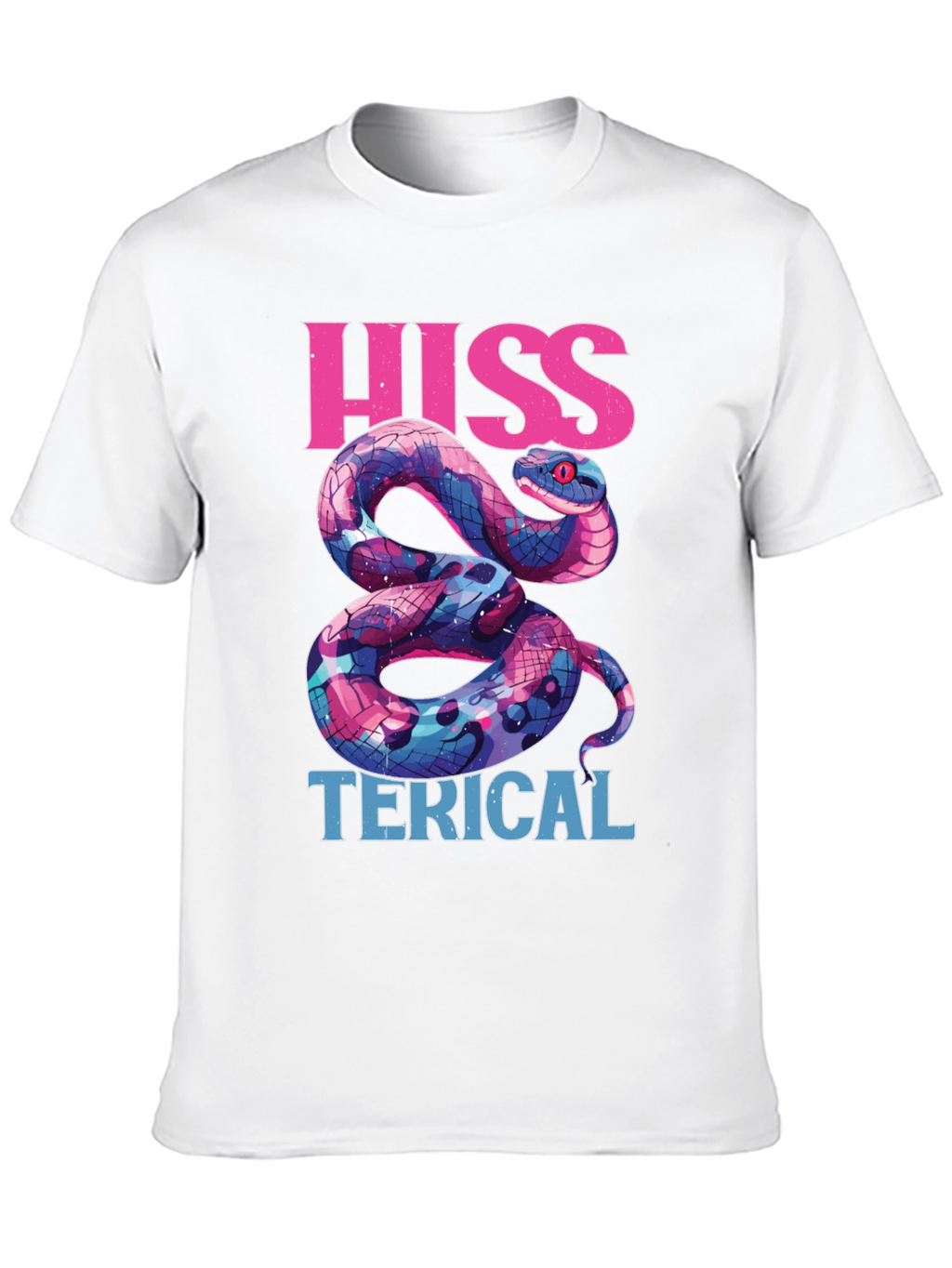 Hiss-terical Snake Graphic Tee - Funny Reptile Shirt