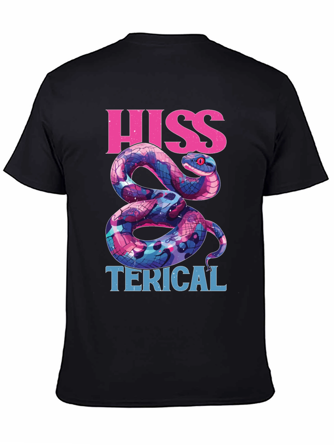 Hiss-terical Snake Graphic Tee - Funny Reptile Shirt