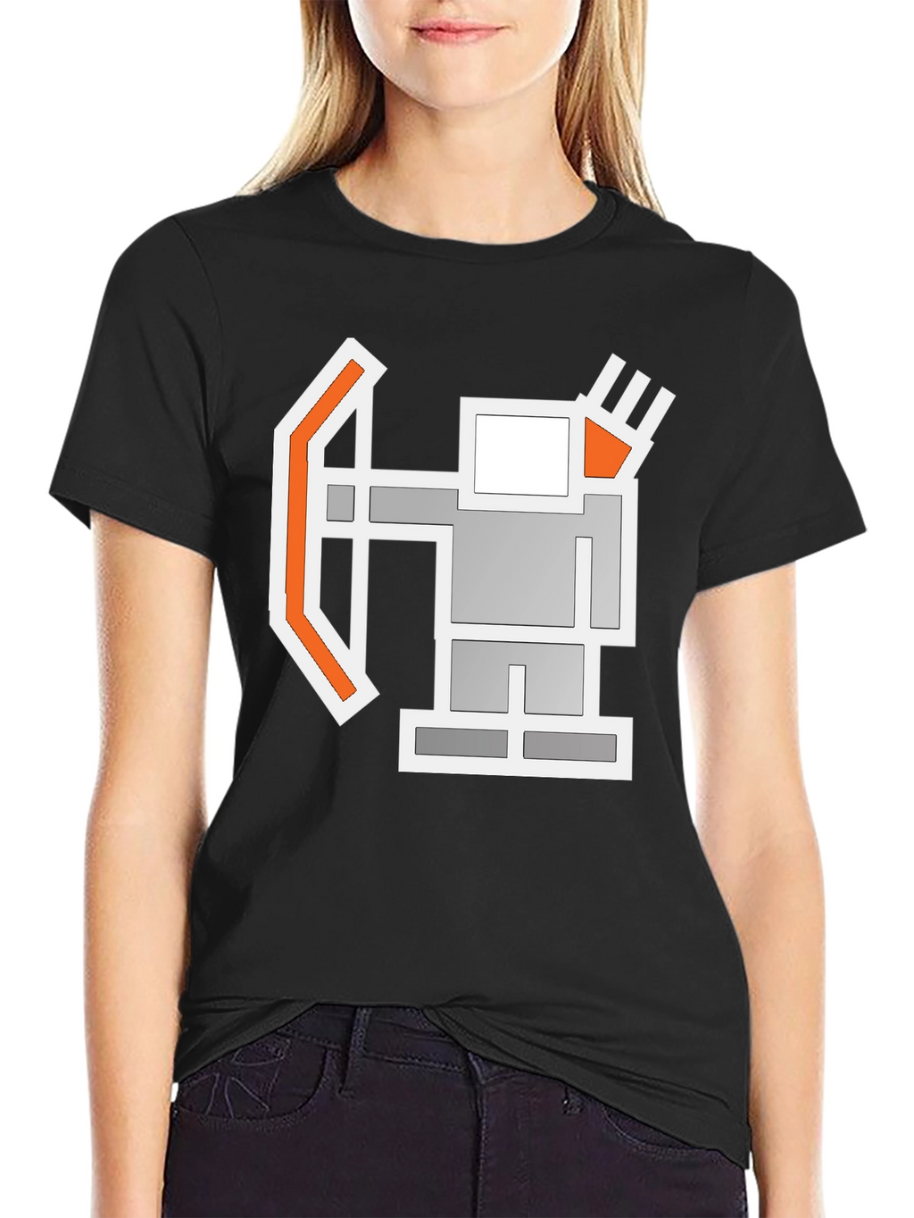 Pixel Archer Black T-Shirt